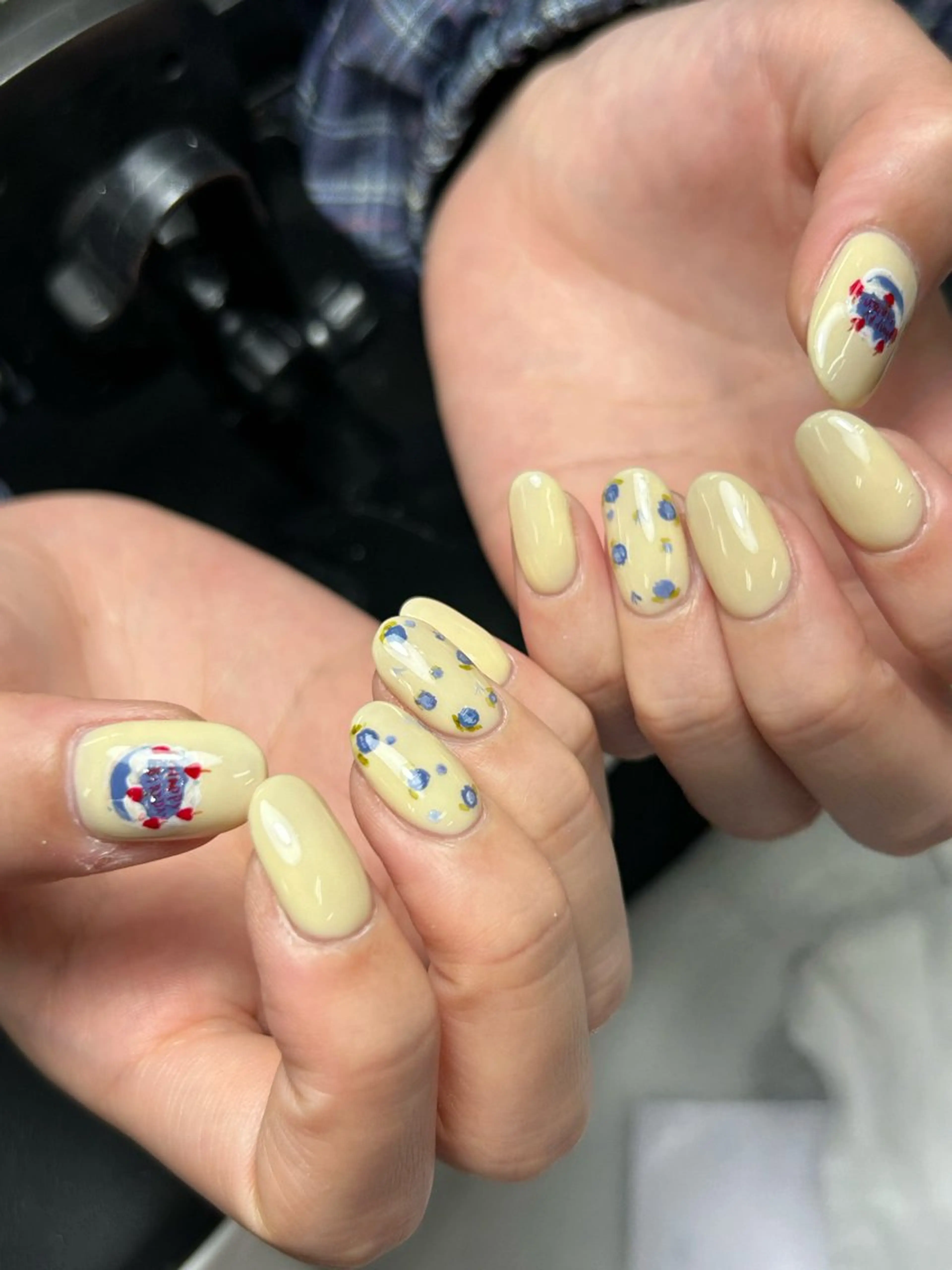 ネイル 韓国ネイル 持ち込み ニュアンスネイル ネイルチップ 冬ネイル RINN ANA.CHUOのネイルデザイン