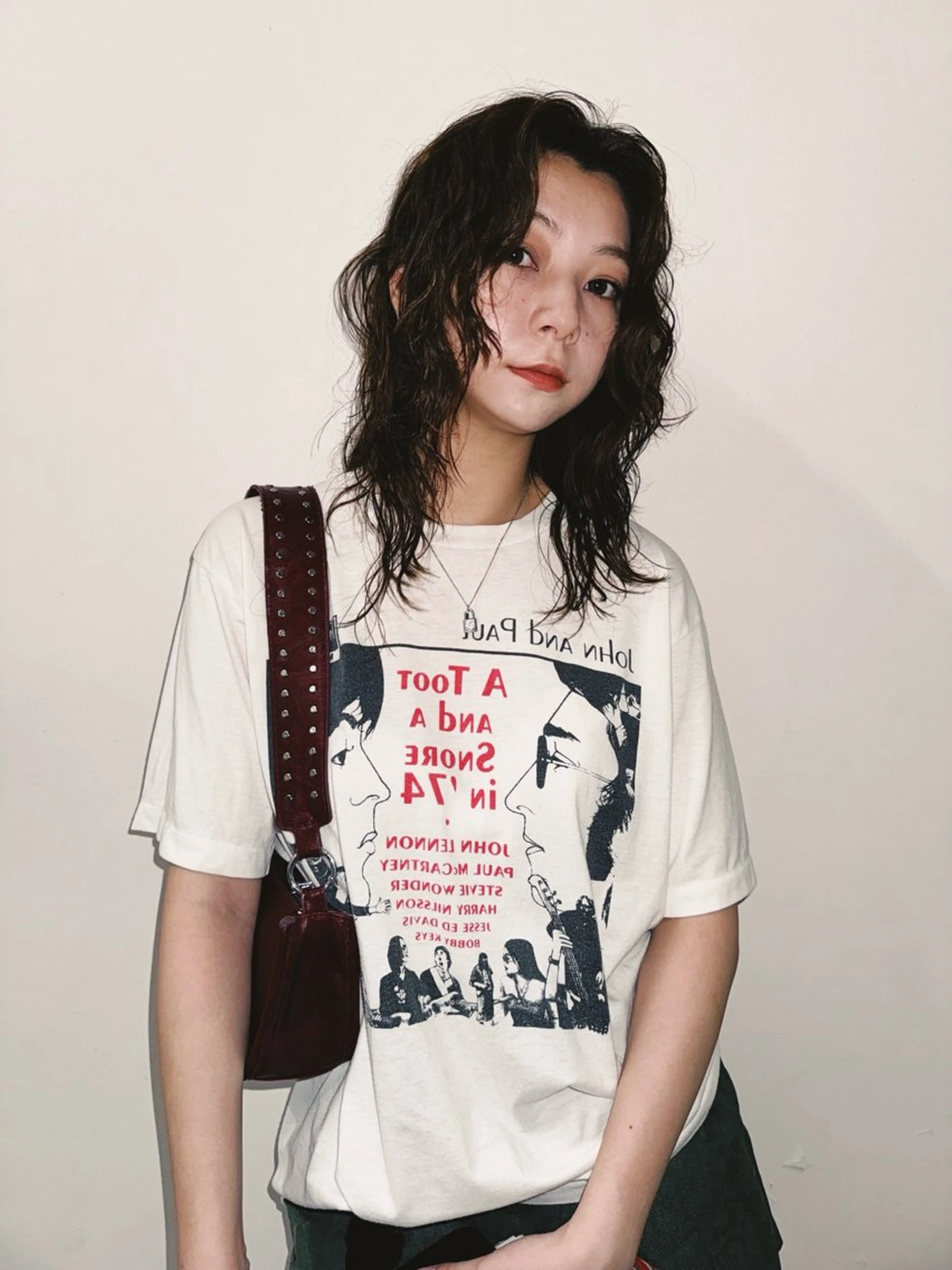 セミロング セミロングパーマ 外国人風カラー ツイストパーマ カット パーマ トリートメント THE  AGATA TOKYO所属・スパイラルパーマ/デ ザインカット/アミのヘアスタイル