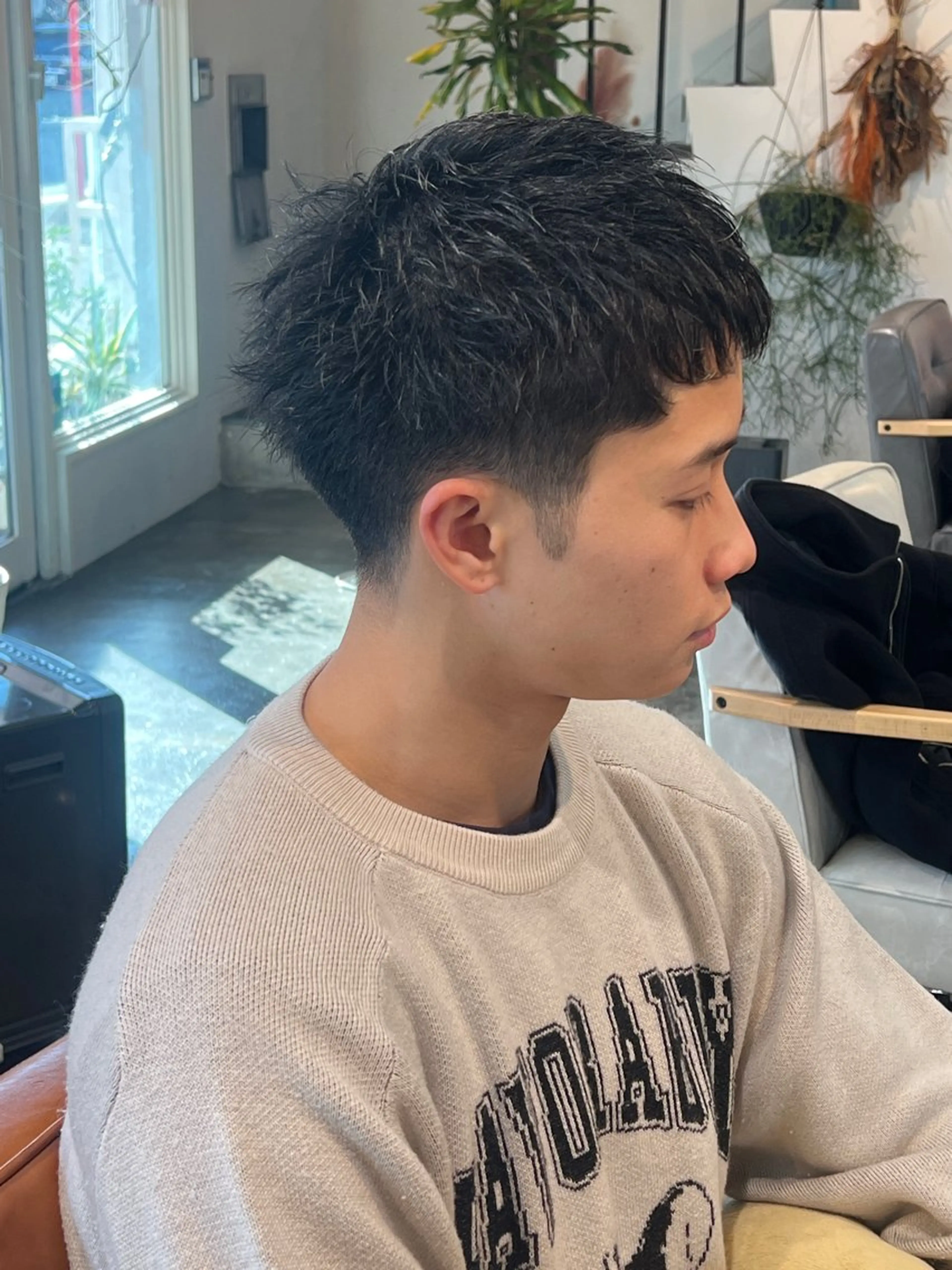 パーマ メンズ くまざき　なな /メンズモデル募集のヘアスタイル