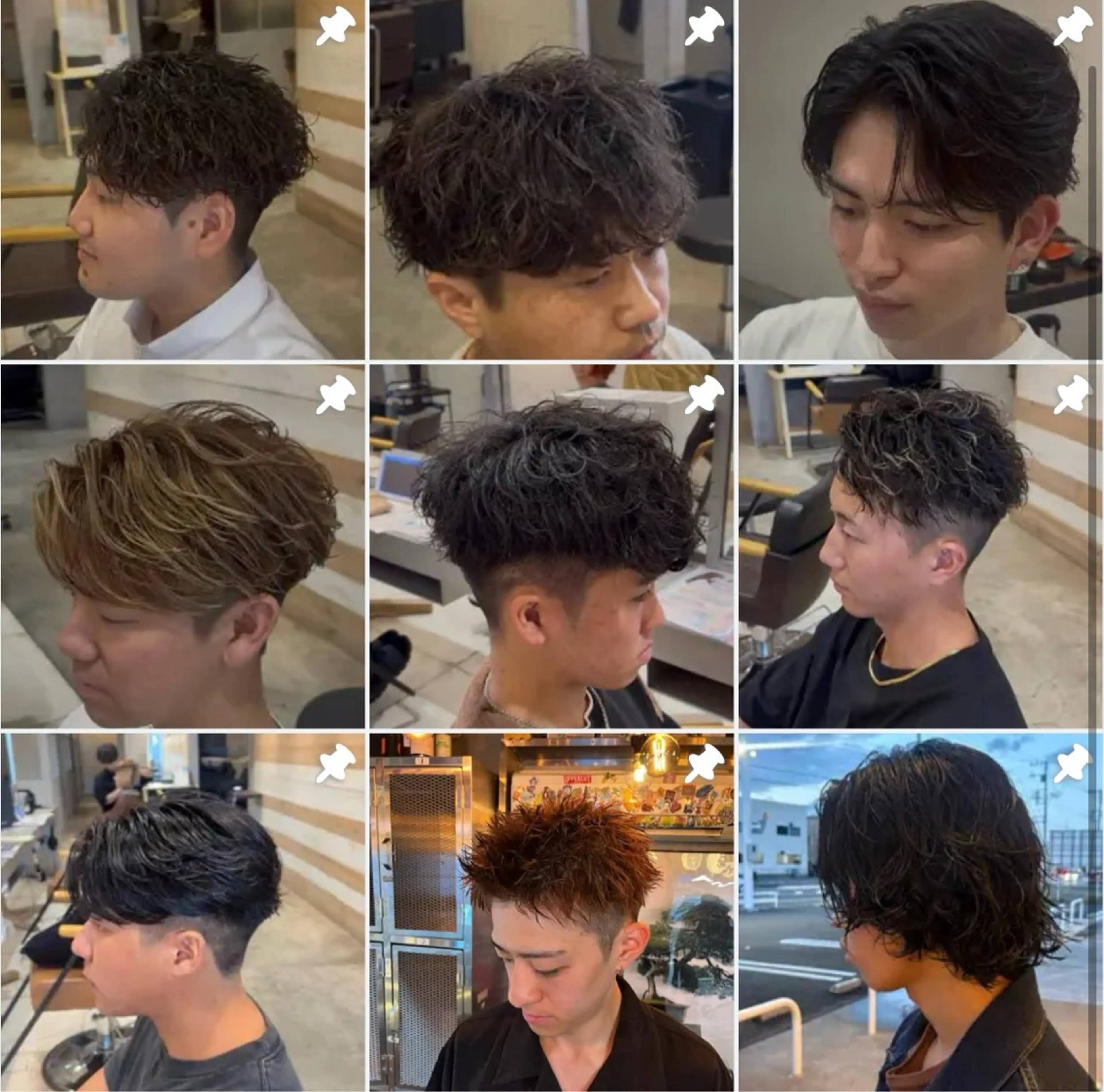 パーマ メンズ メンズパーマ メンズ特化✂️阿世賀 隆太のヘアスタイル