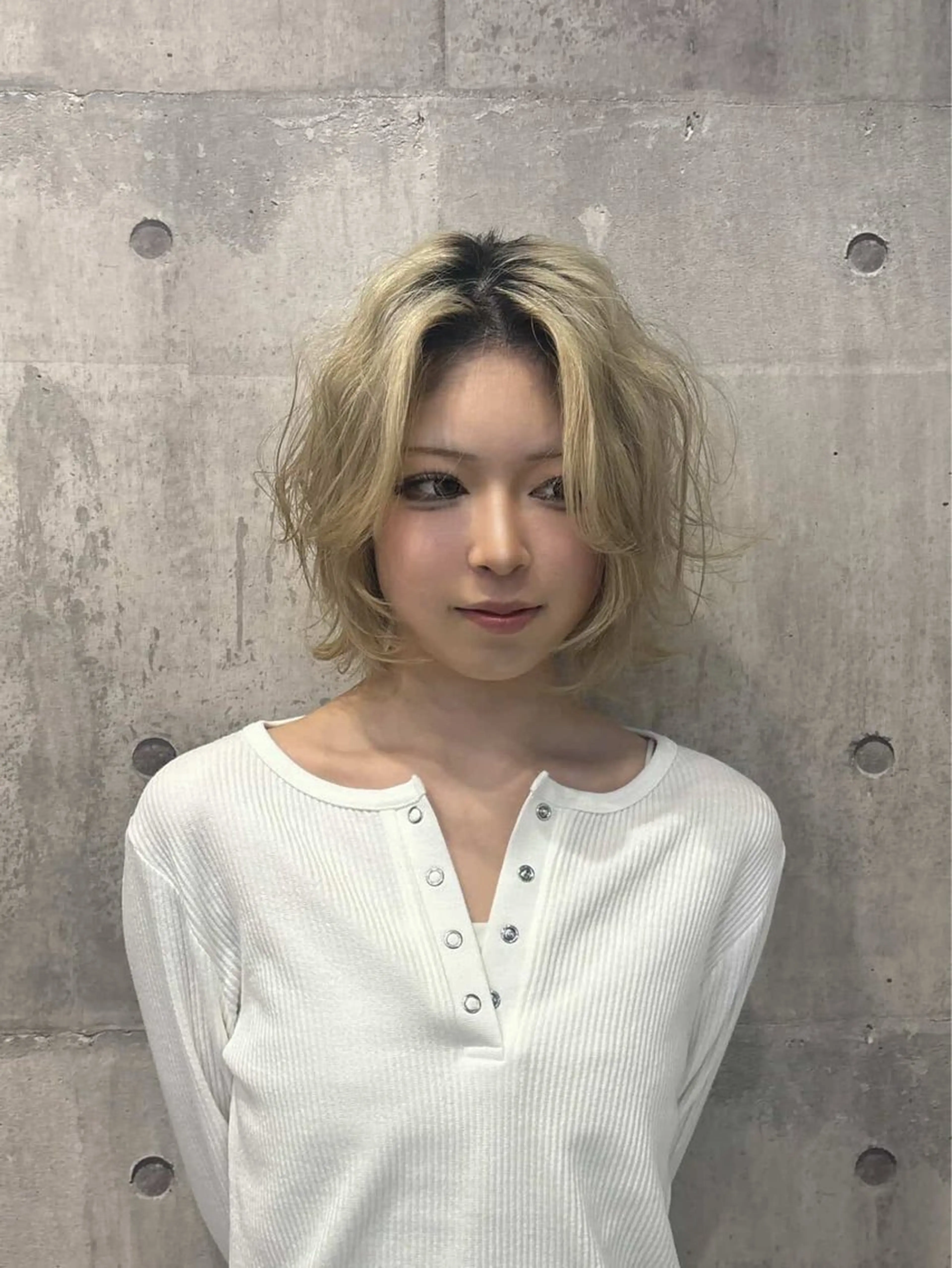 ショート ヘアカラー ボブ/ブリーチなし艶 カラー🫧sHOMaのヘアスタイル