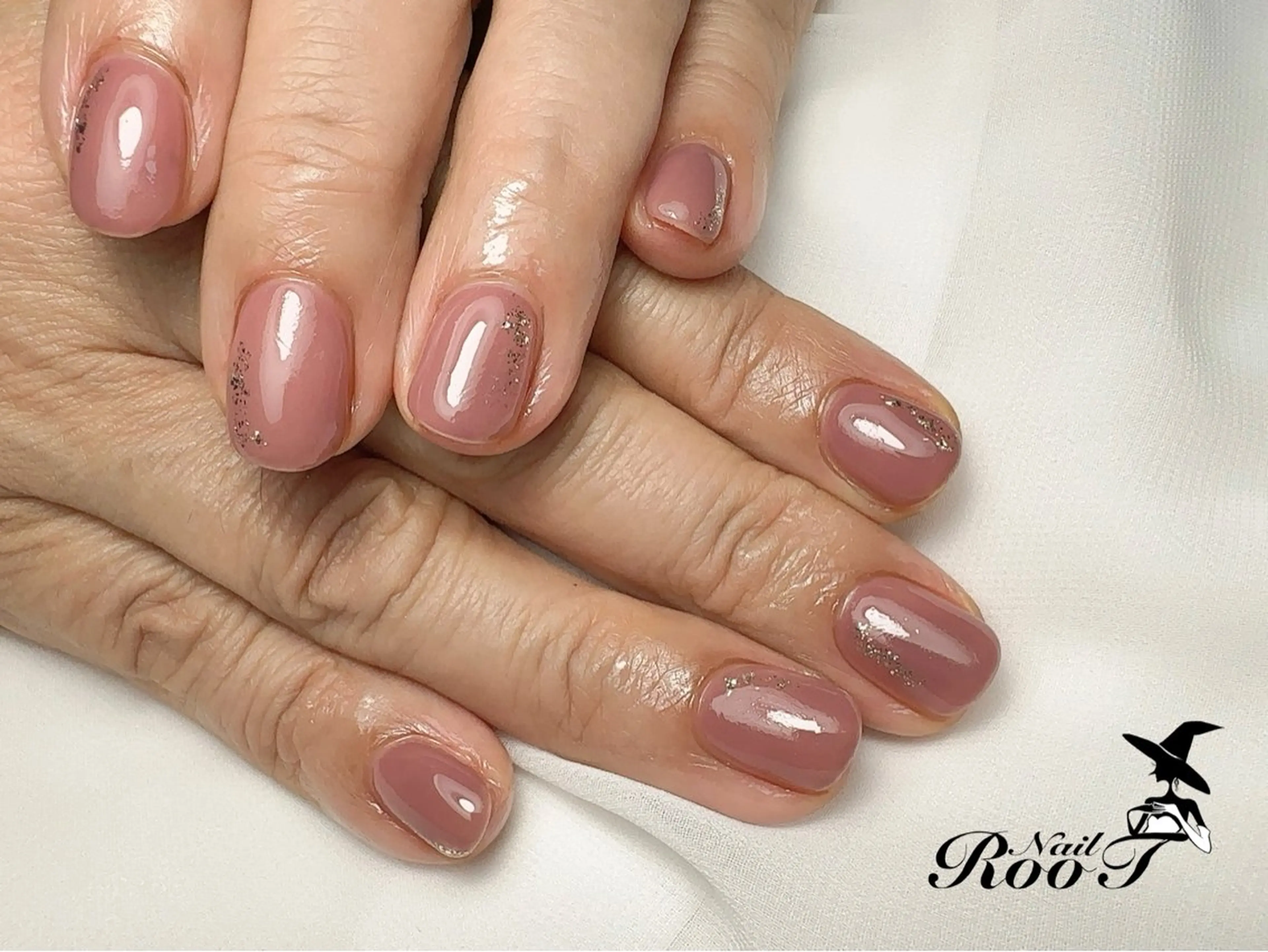 ネイル ラメ(グリッター) ハンドネイル RooT Nailのネイルデザイン