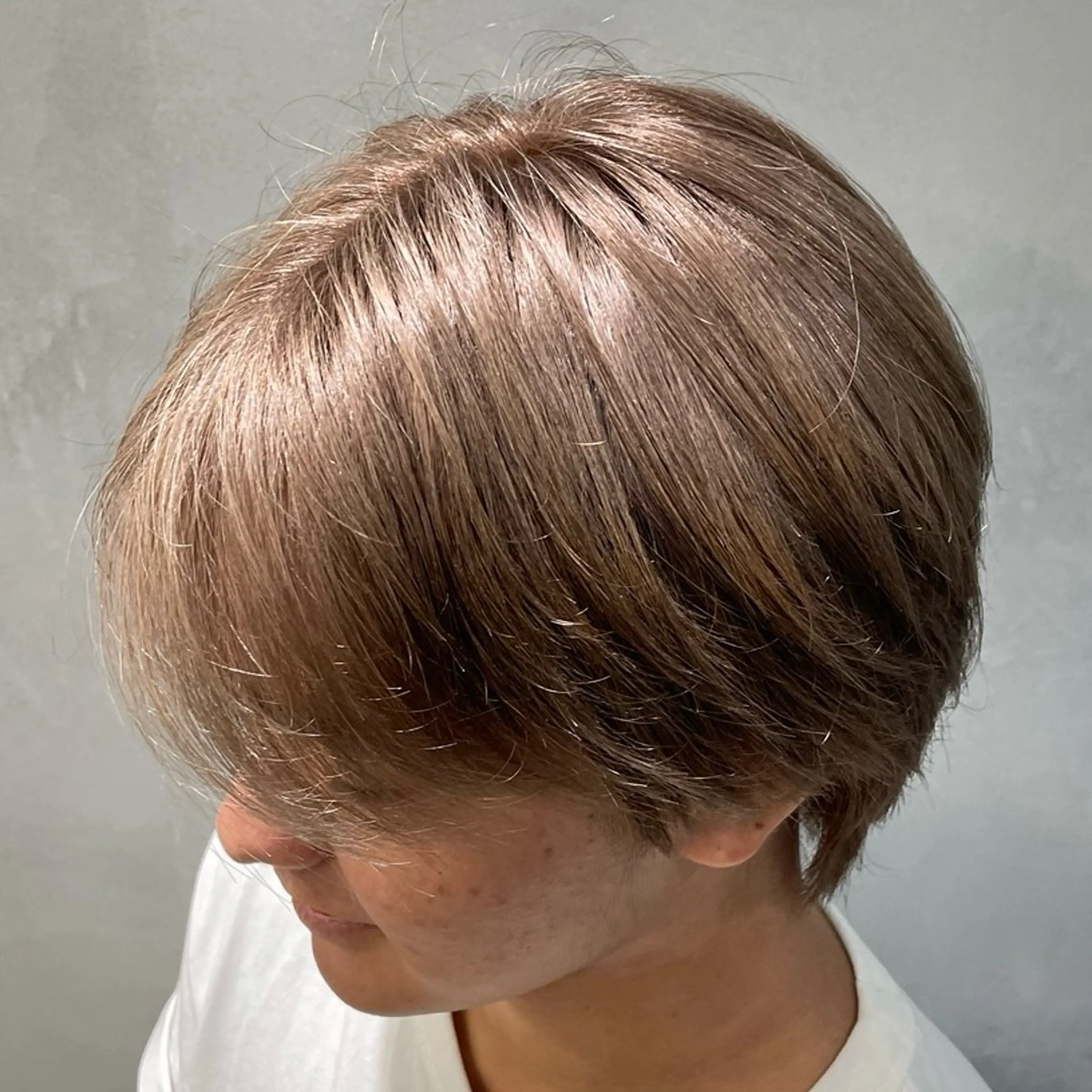 ミディアム カラー ヘアアレンジ メンズ fifth 石川 凪のヘアスタイル