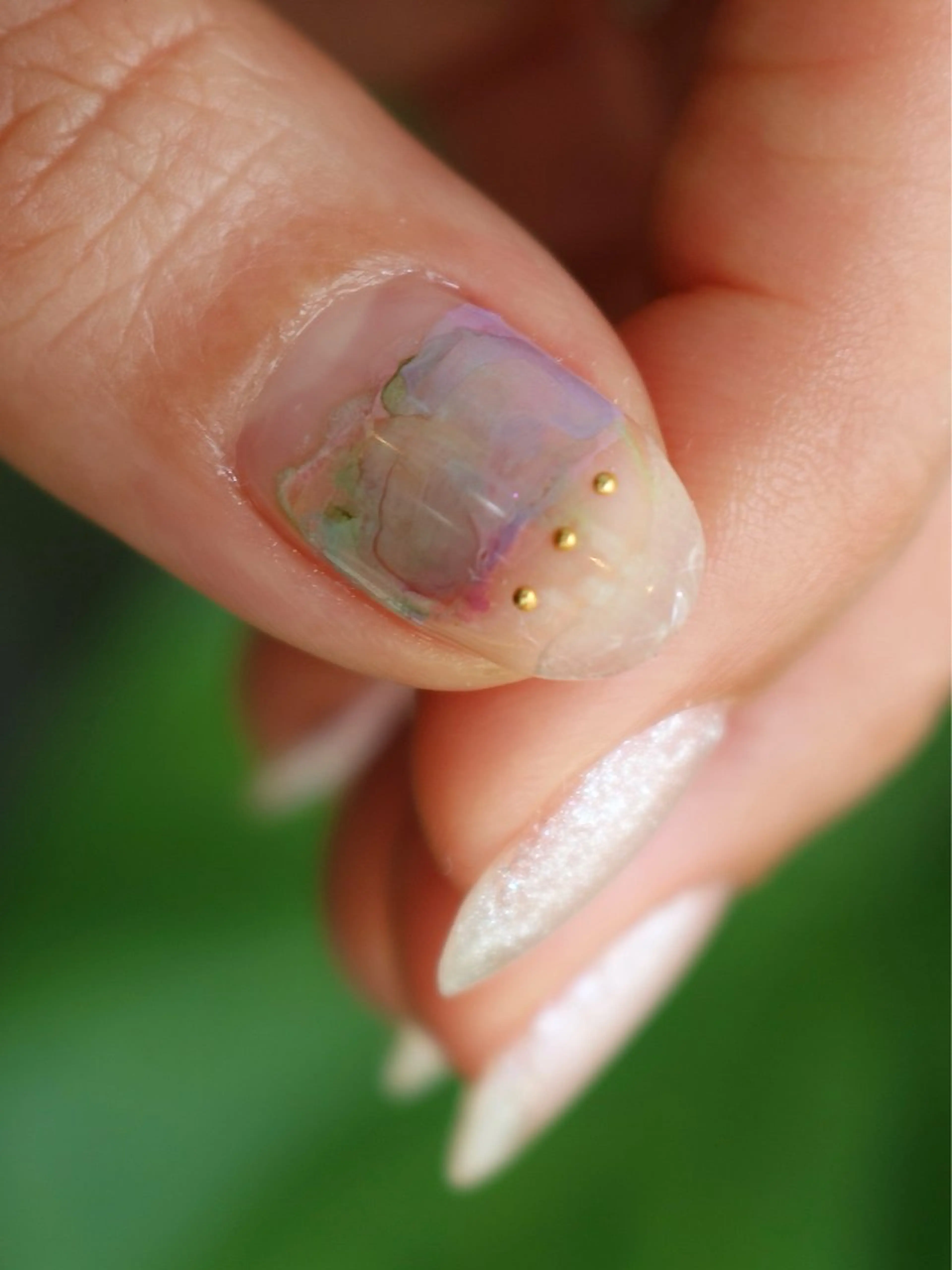 ネイル 大阪/堀江ニュアンス WAKABAのネイルデザイン