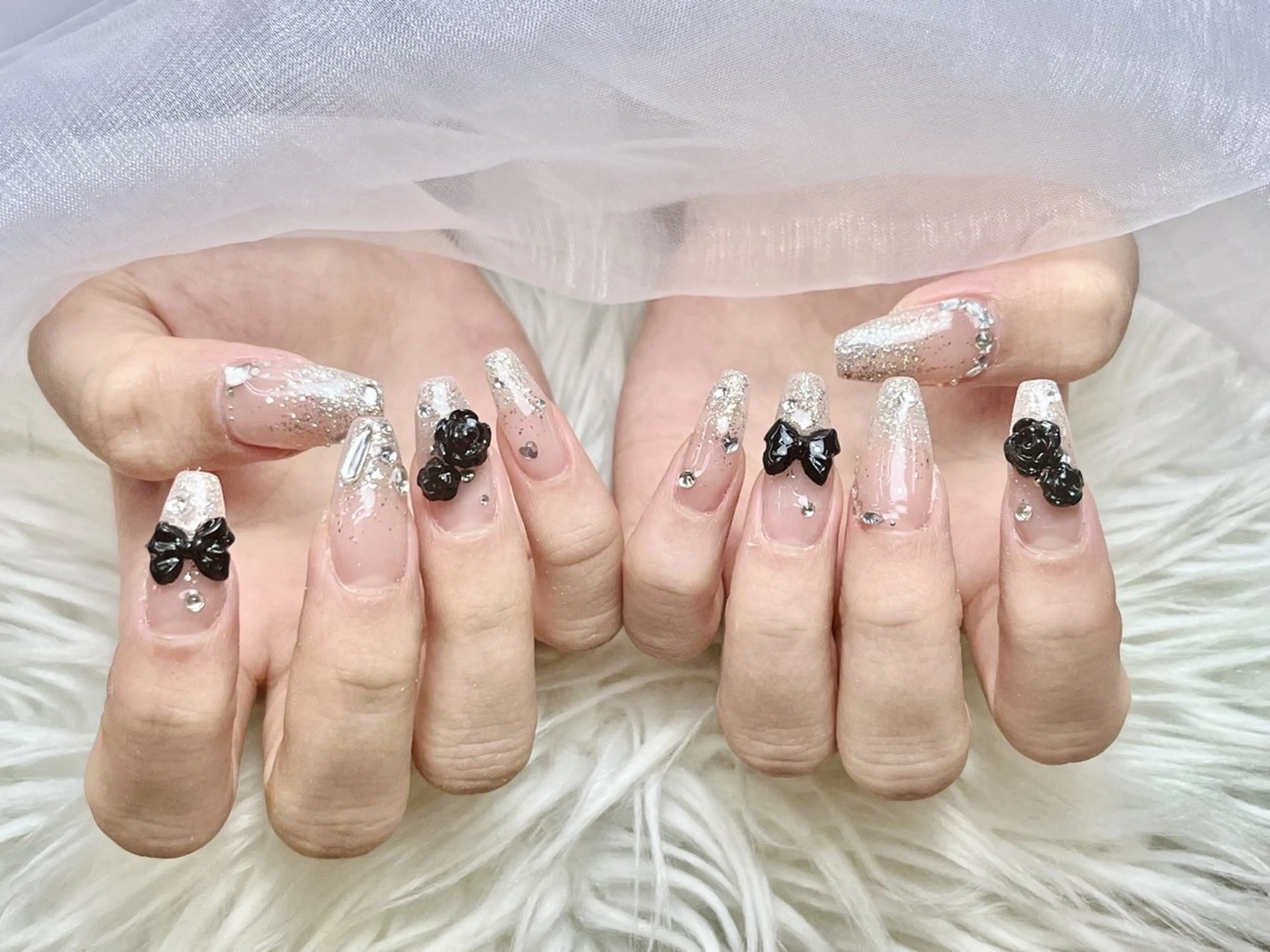 メンズ ネイル ハンドネイル Bloom kabukiのネイルデザイン