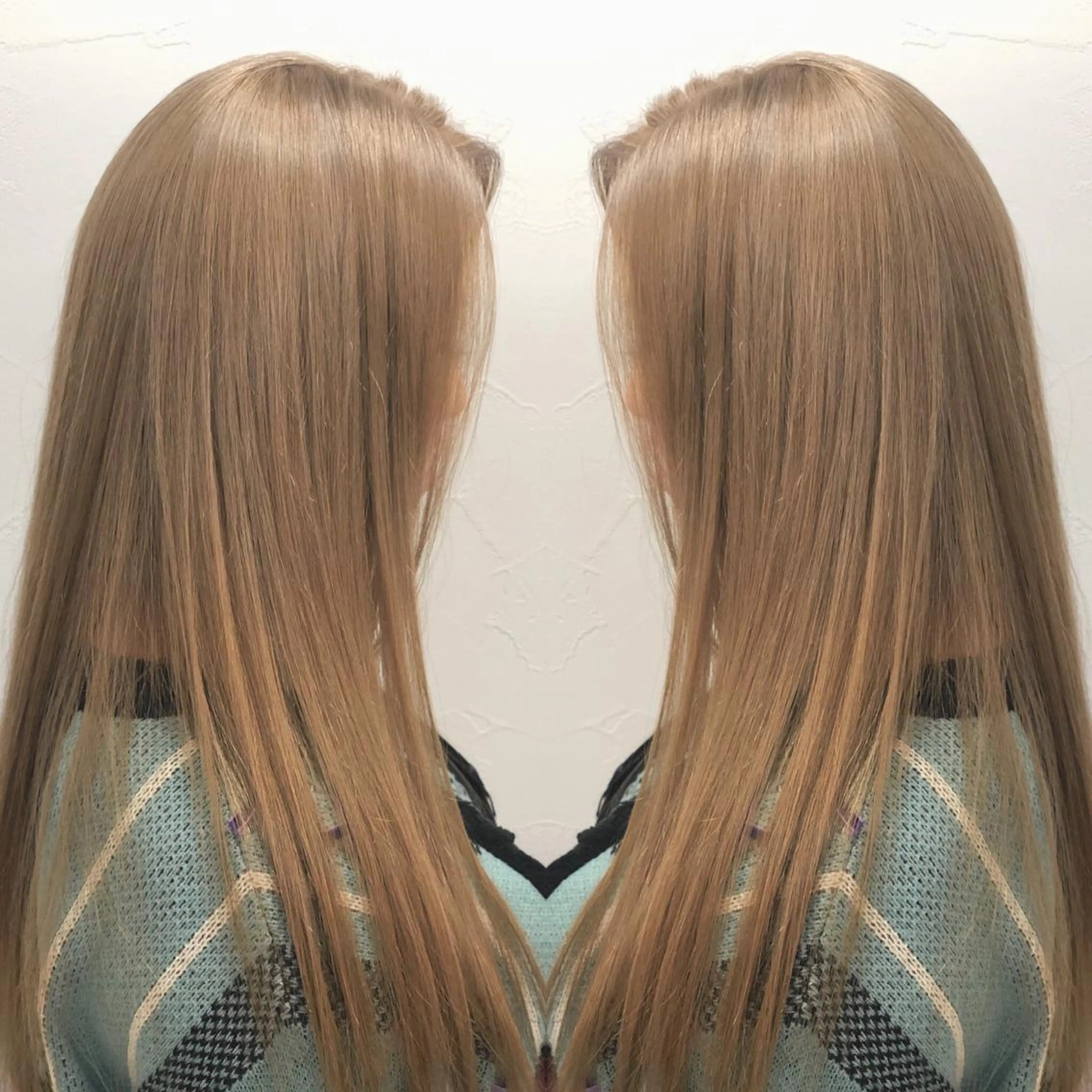 ロング カラー ブロンド BREK 袋井店のヘアスタイル