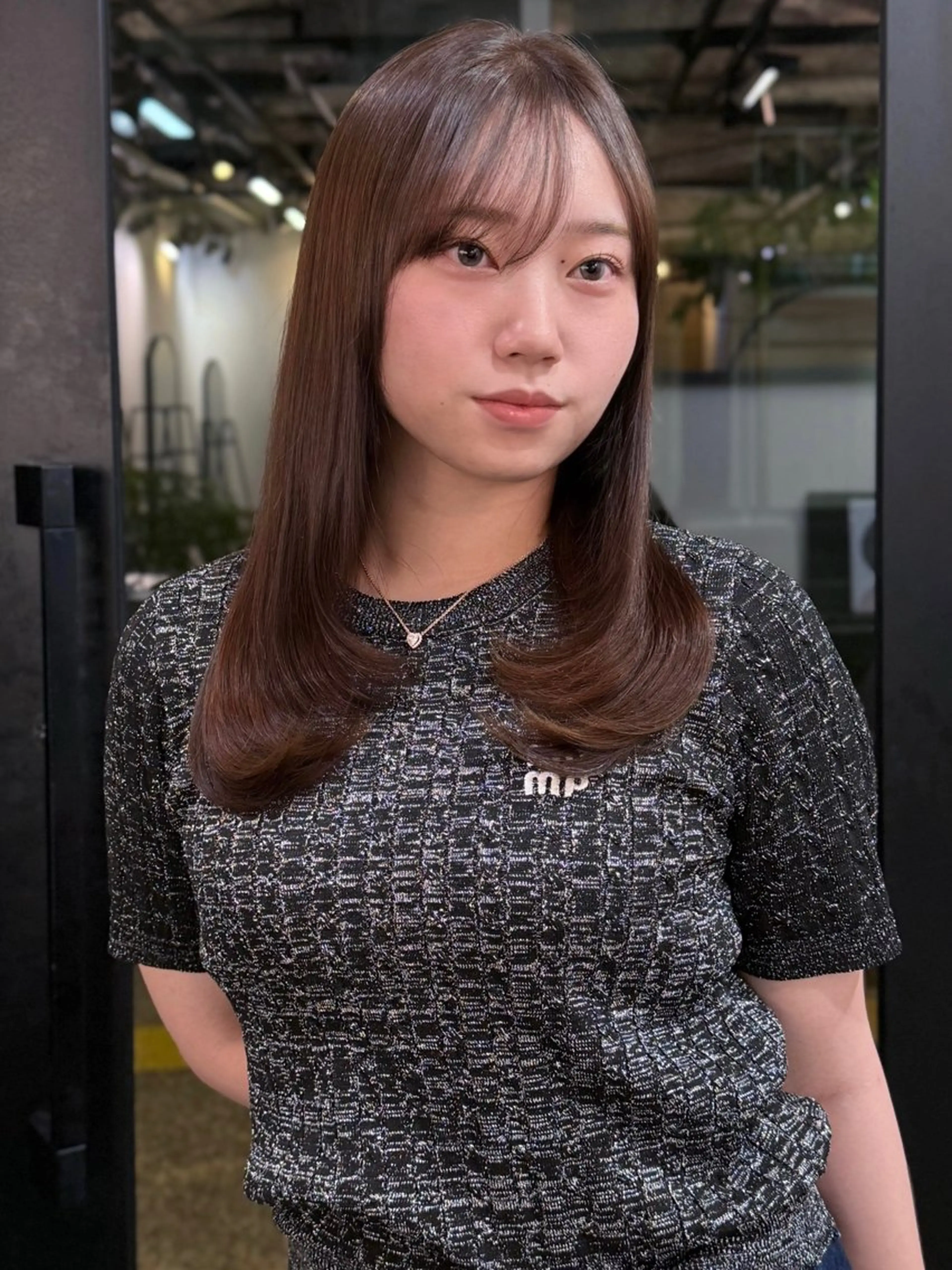 カラー 後藤 未奈のヘアスタイル
