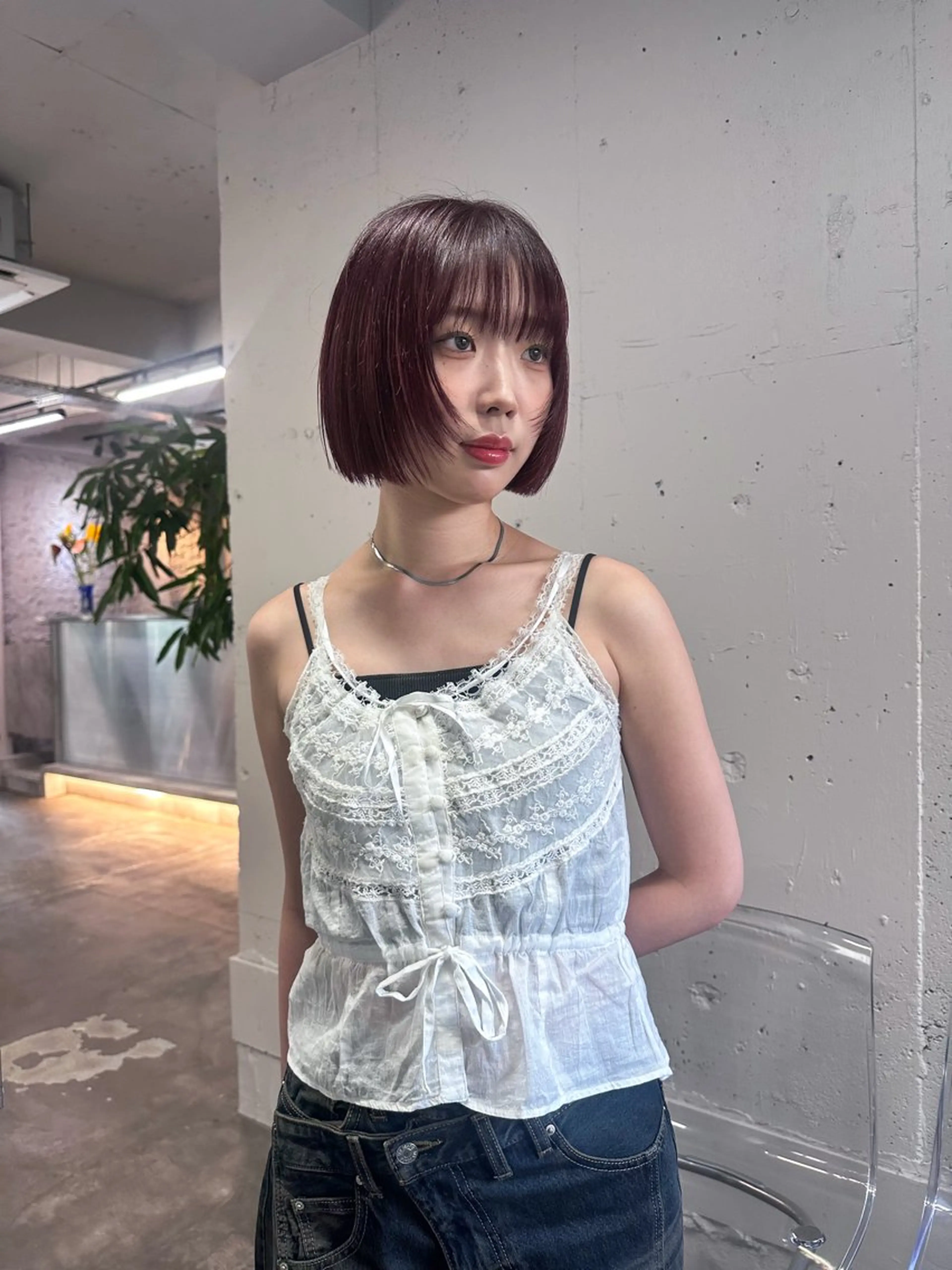 ショート カット ボブ/顔周りレイヤー 似合わせcut🪽のヘアスタイル