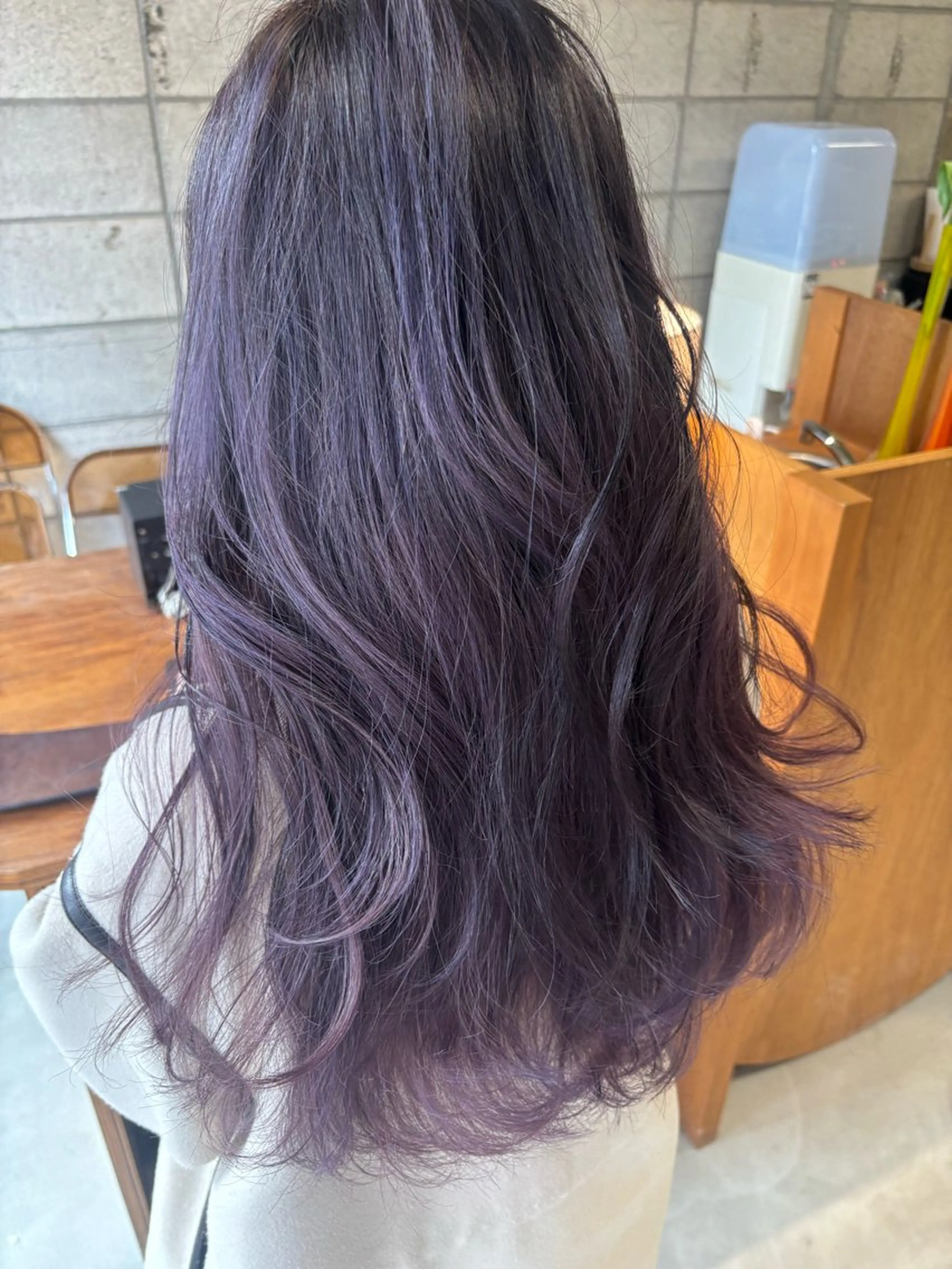 カラー ヘアカラー トリートメント wewe: momoeのヘアスタイル