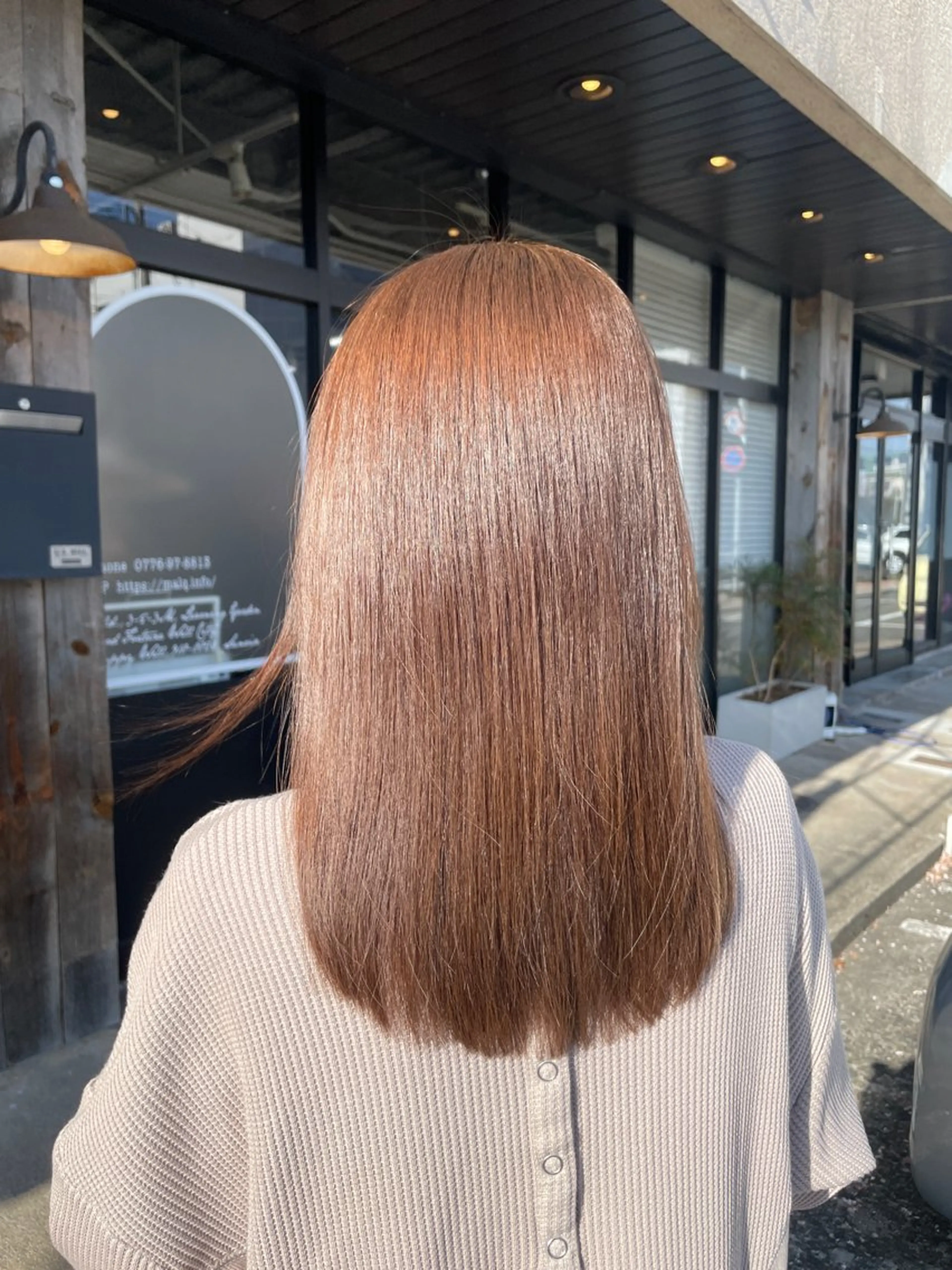 カラー ブラウンカラー ナチュラルブラウン 見奈美 凜のヘアスタイル