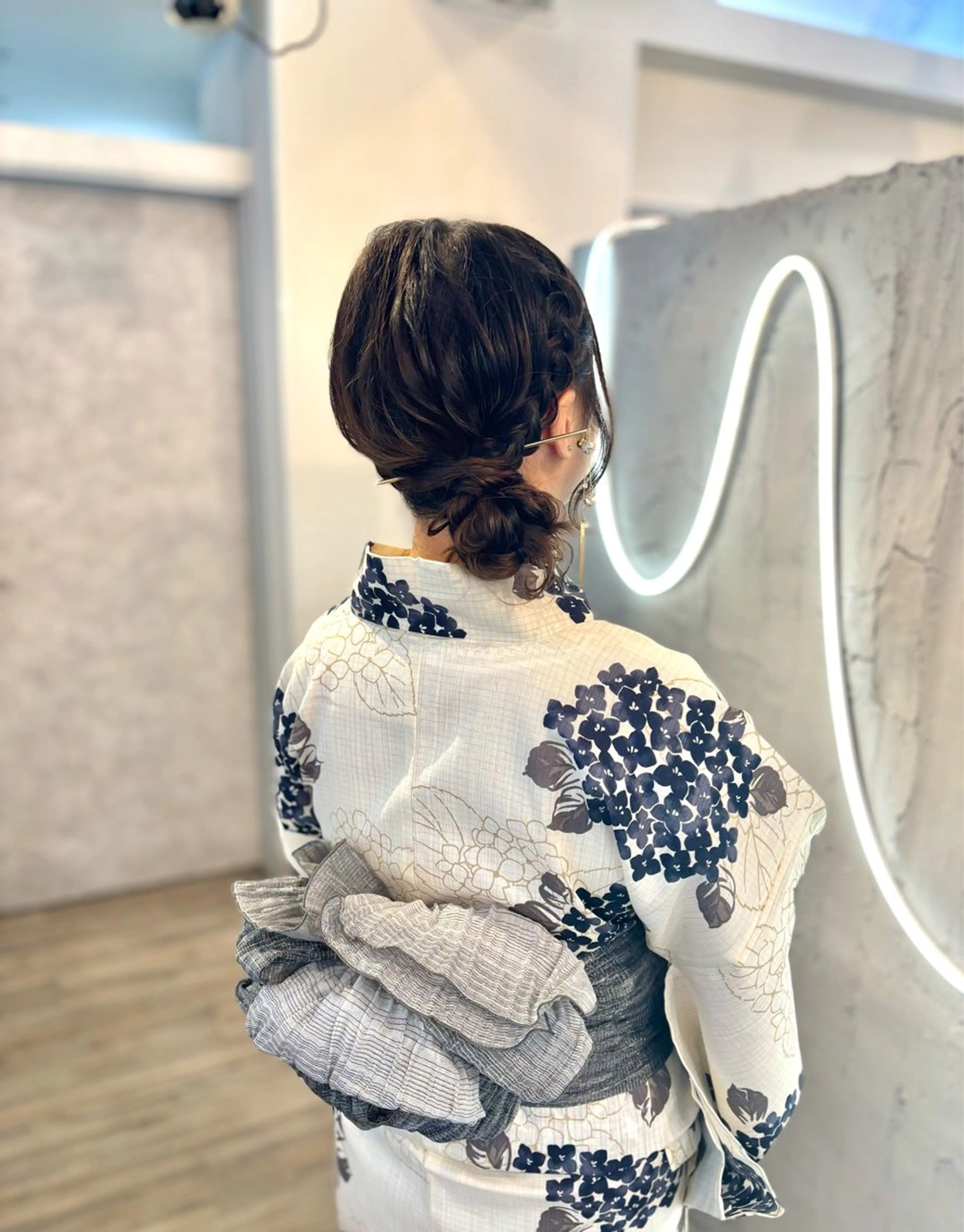 ヘアアレンジ VISAGE ba.sk 金子詩帆のヘアスタイル