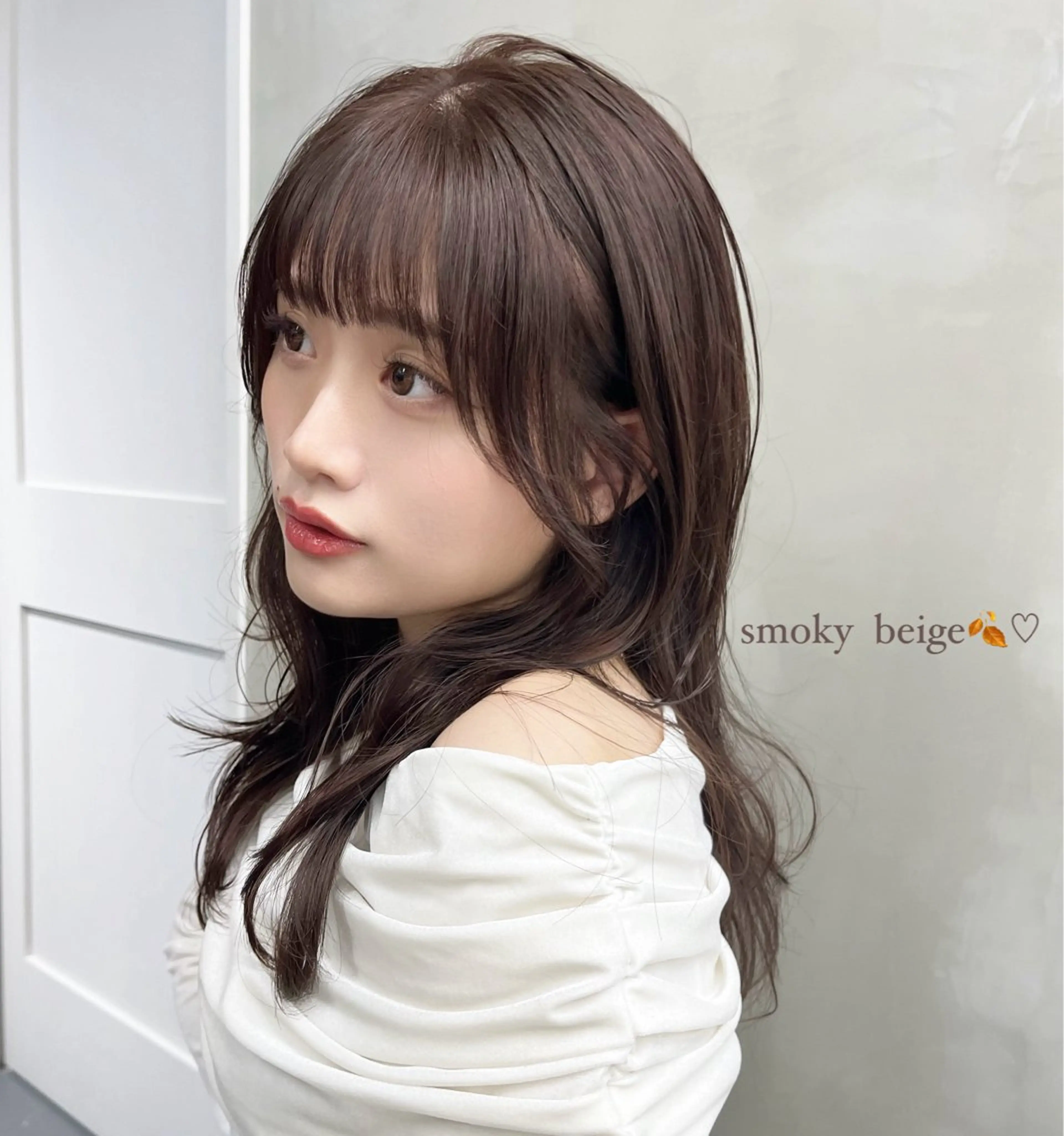 💫お顔周りお悩みの方オススメメニュー💫前髪ストレート+前髪カットの写真