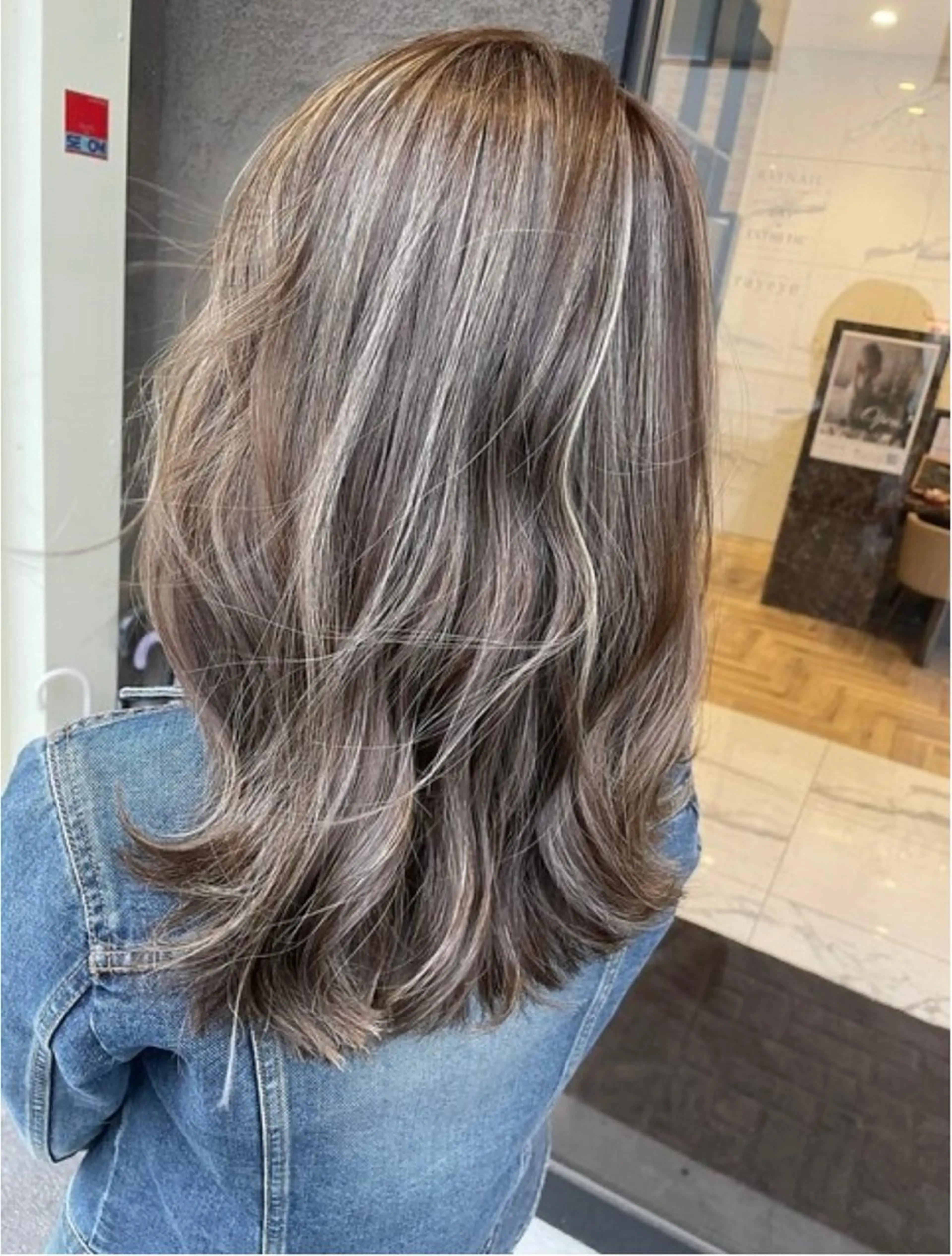 ロング カラー ハイライトカラー ハイライト ヘアカラー Mika/💈 モデル募集中のヘアスタイル