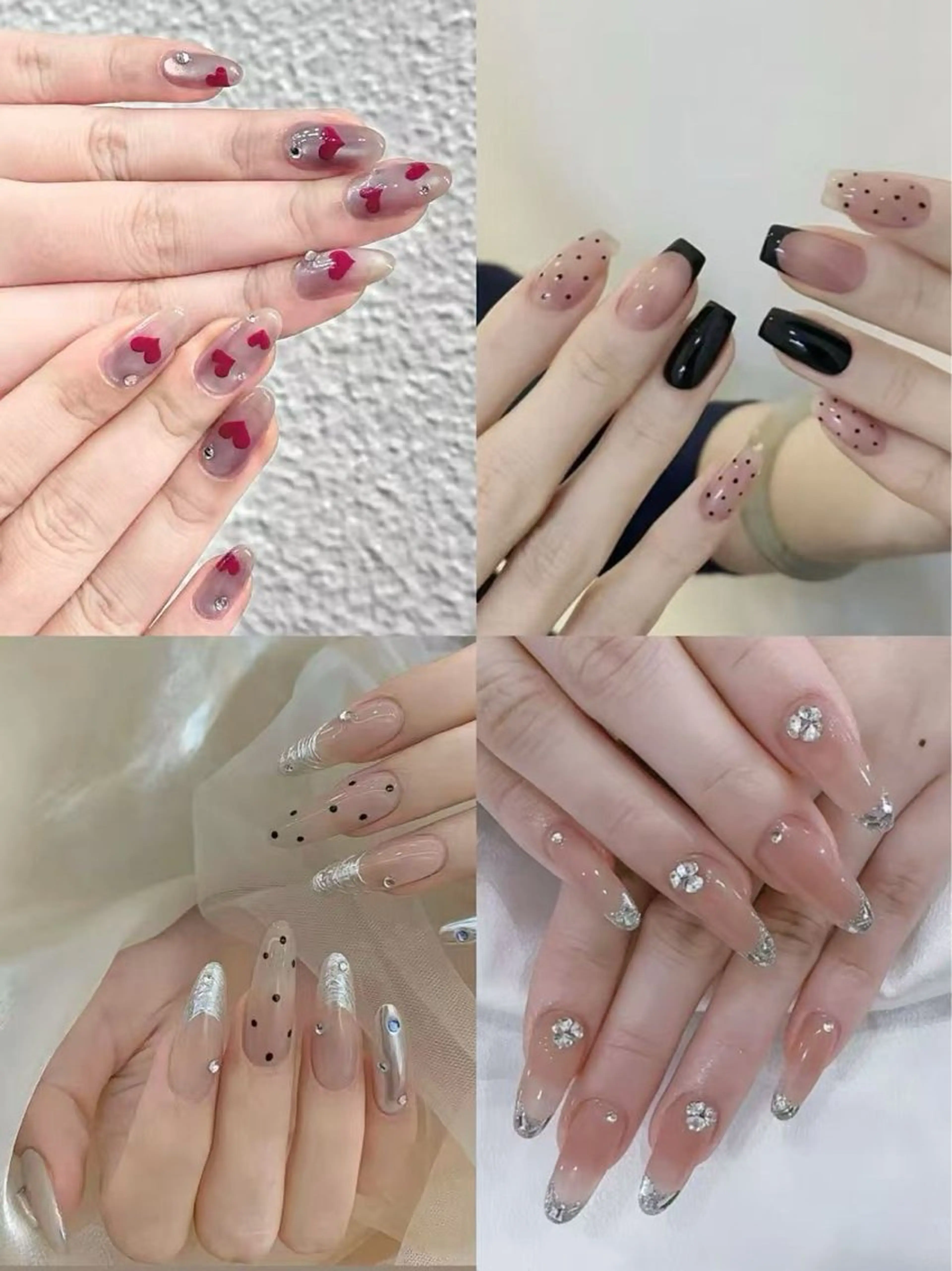 当店人気高級感シンプルコース❤️30種類以上定額デザインが選べられます❣️の写真