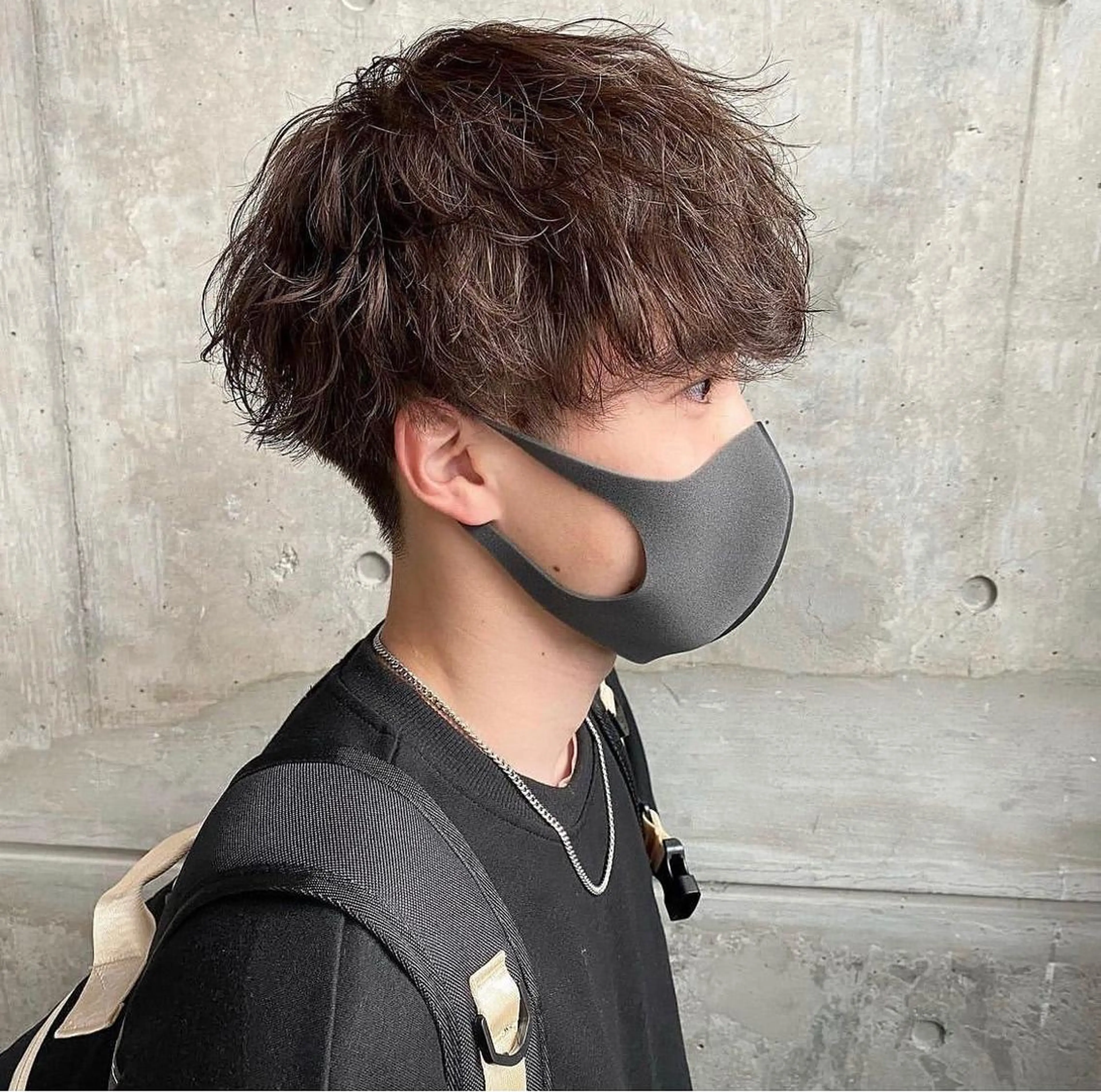 パーマ BABY 艶髪暗髪ヘア💖達人のヘアスタイル