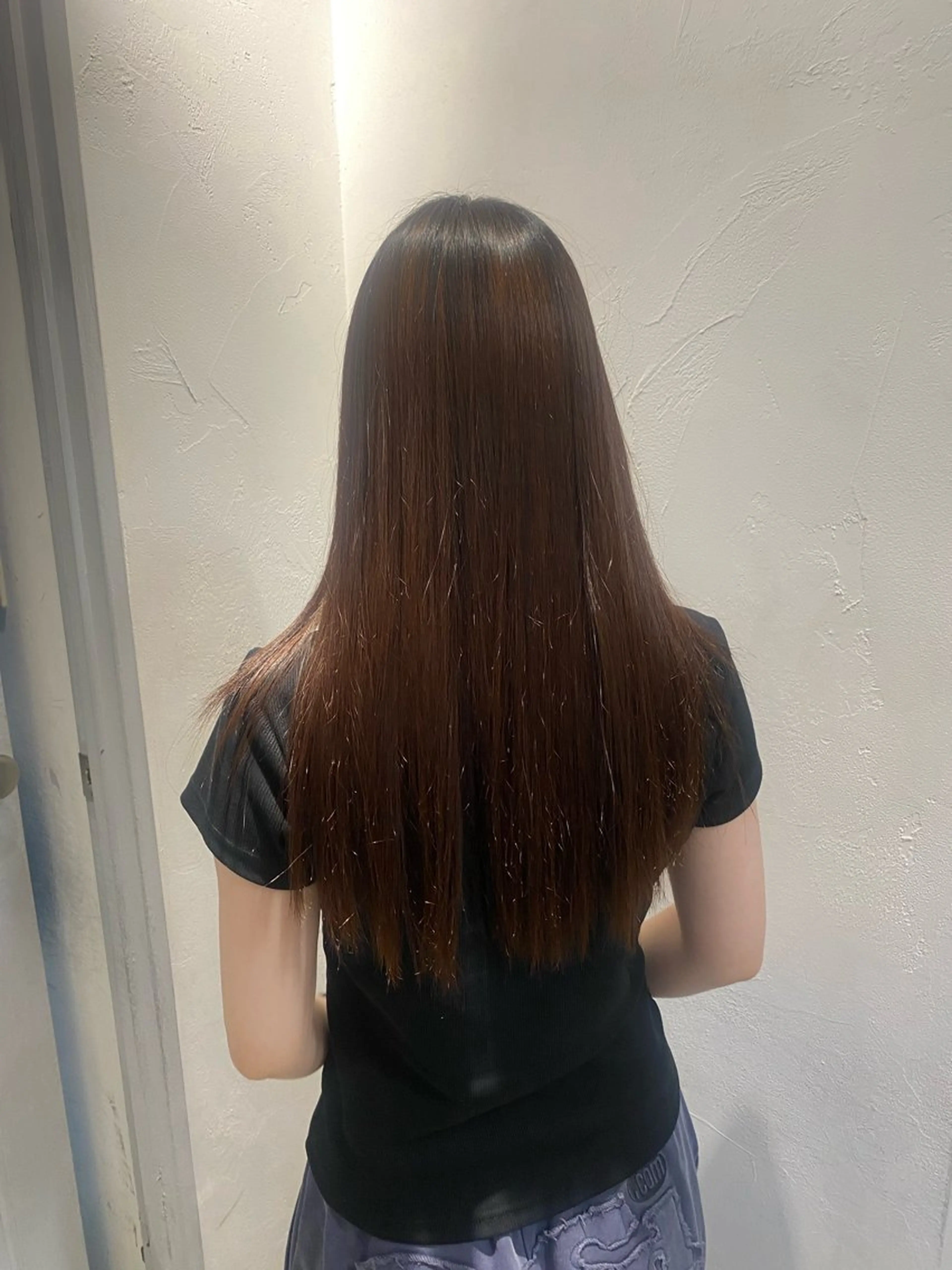 縮毛矯正 Lomalia hayaのヘアスタイル