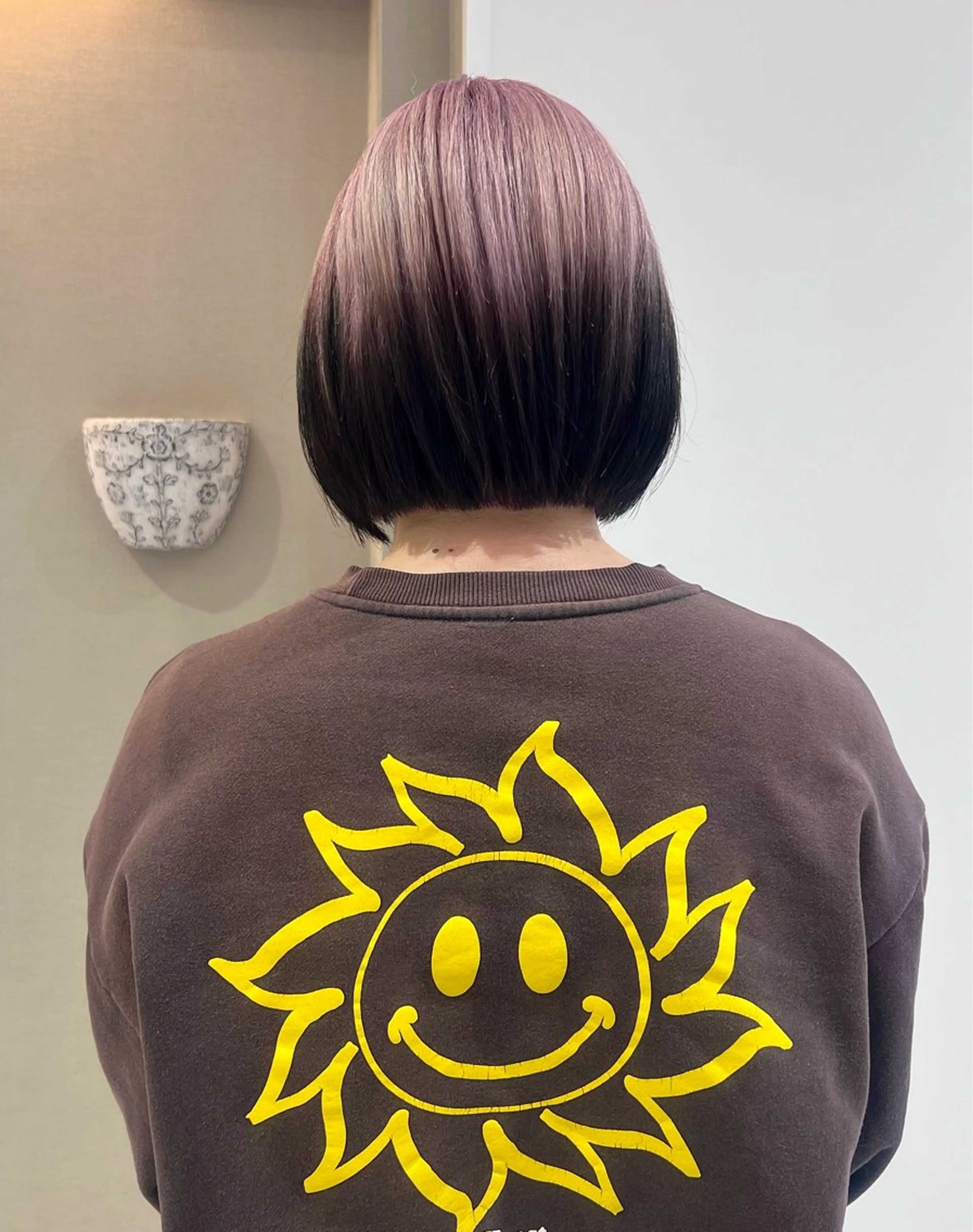 ミディアム カラー ヘアカラー karin🌛ボブ/ 透明感たっぷりカラーのヘアスタイル