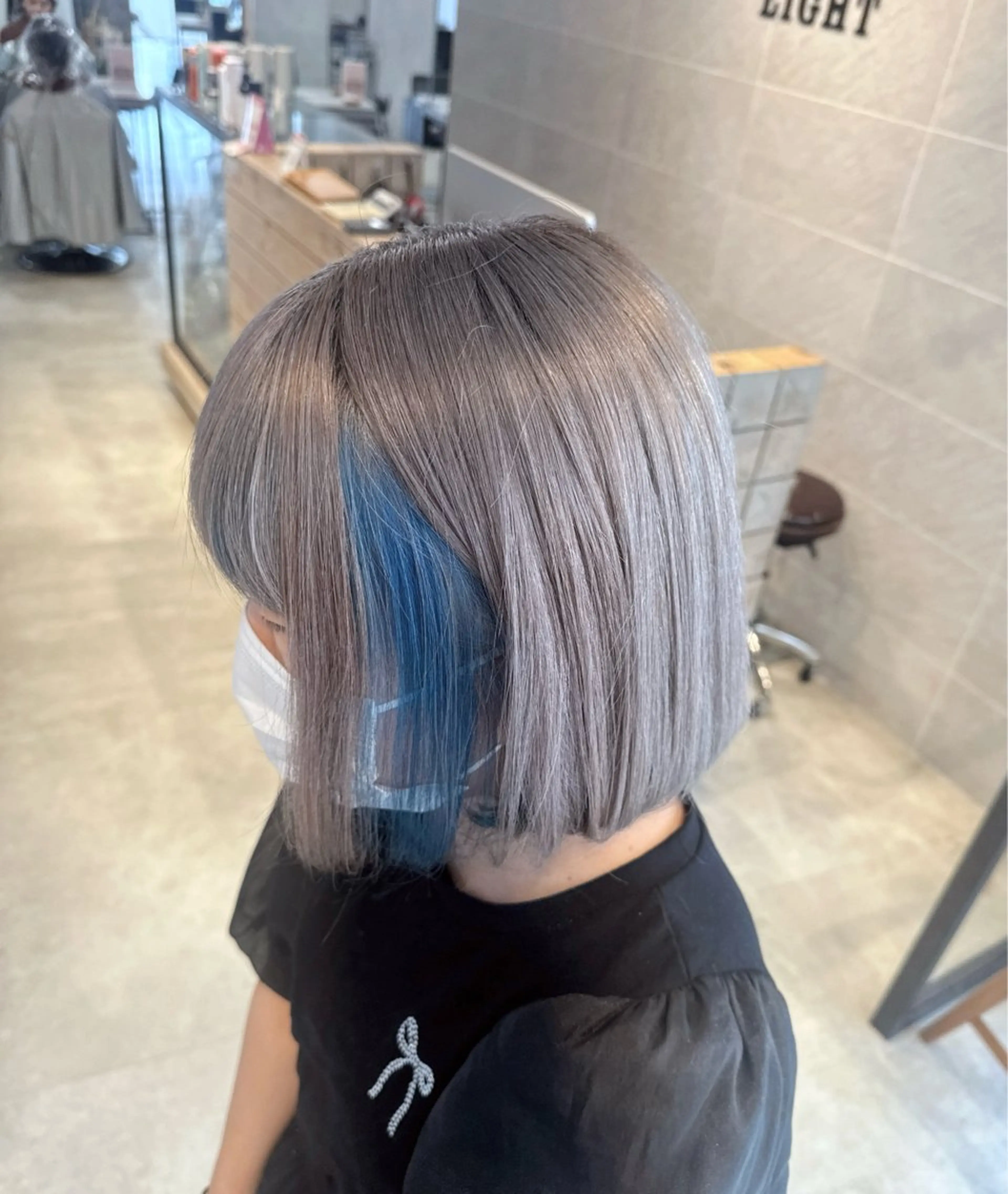 カラー ボブ カット ヘアカラー トリートメント 透明感カラー✨艶髪 制作🌱山根あゆみのヘアスタイル