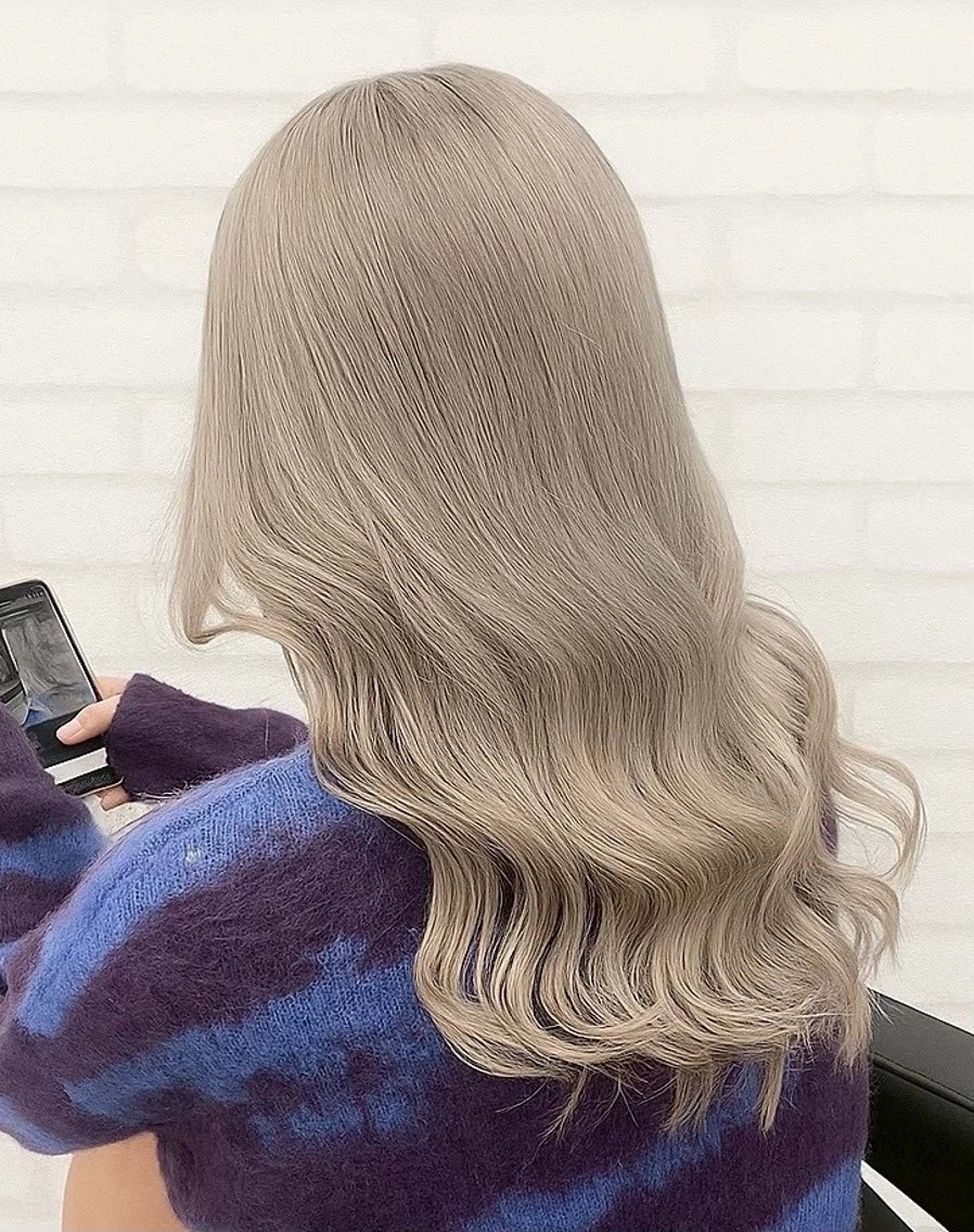 セミロング カラー 🫧カラーモデル募集 純菜🫧のヘアスタイル