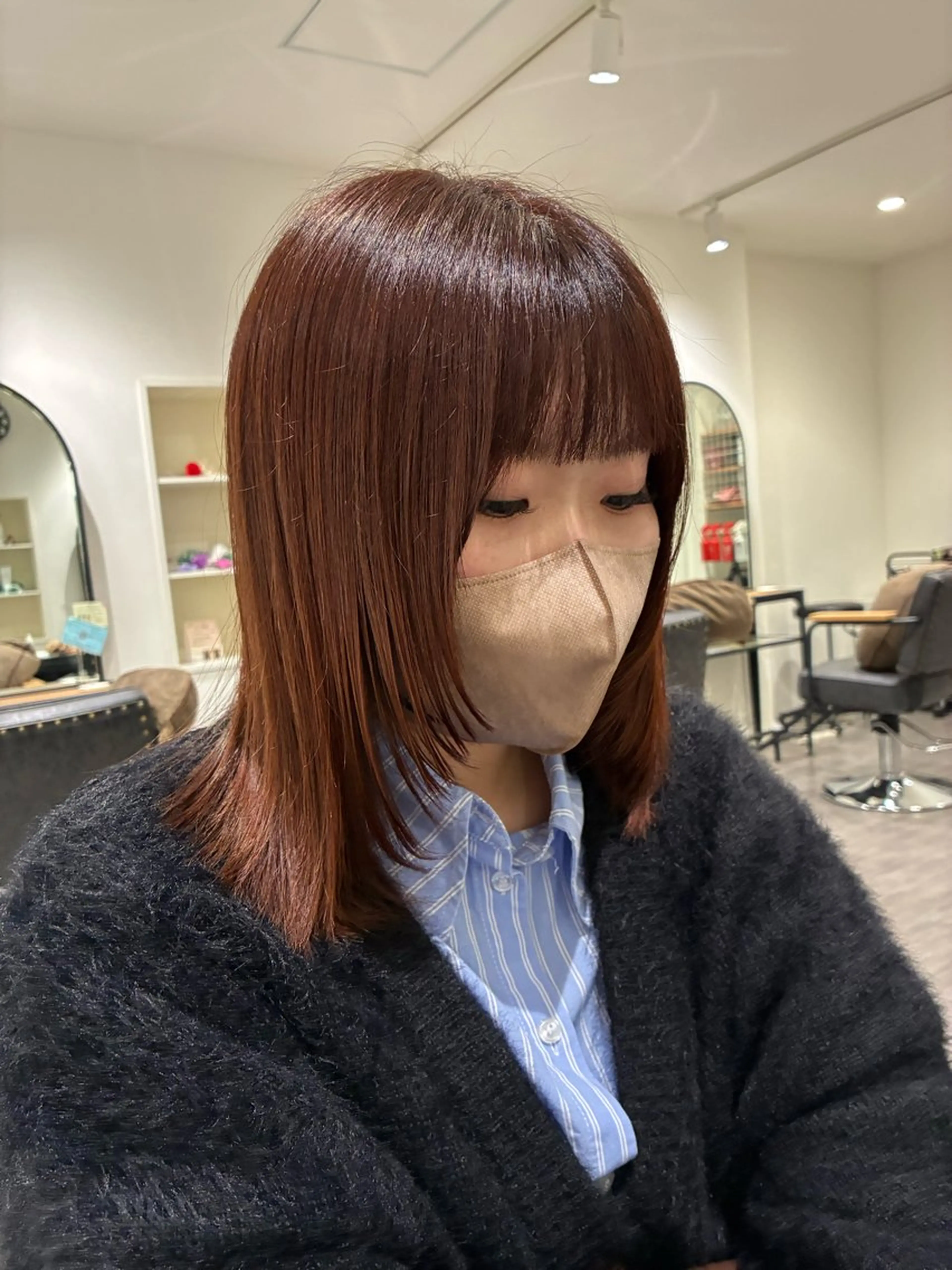 ミディアム レイヤーカット cocotte🦋 miyuのヘアスタイル