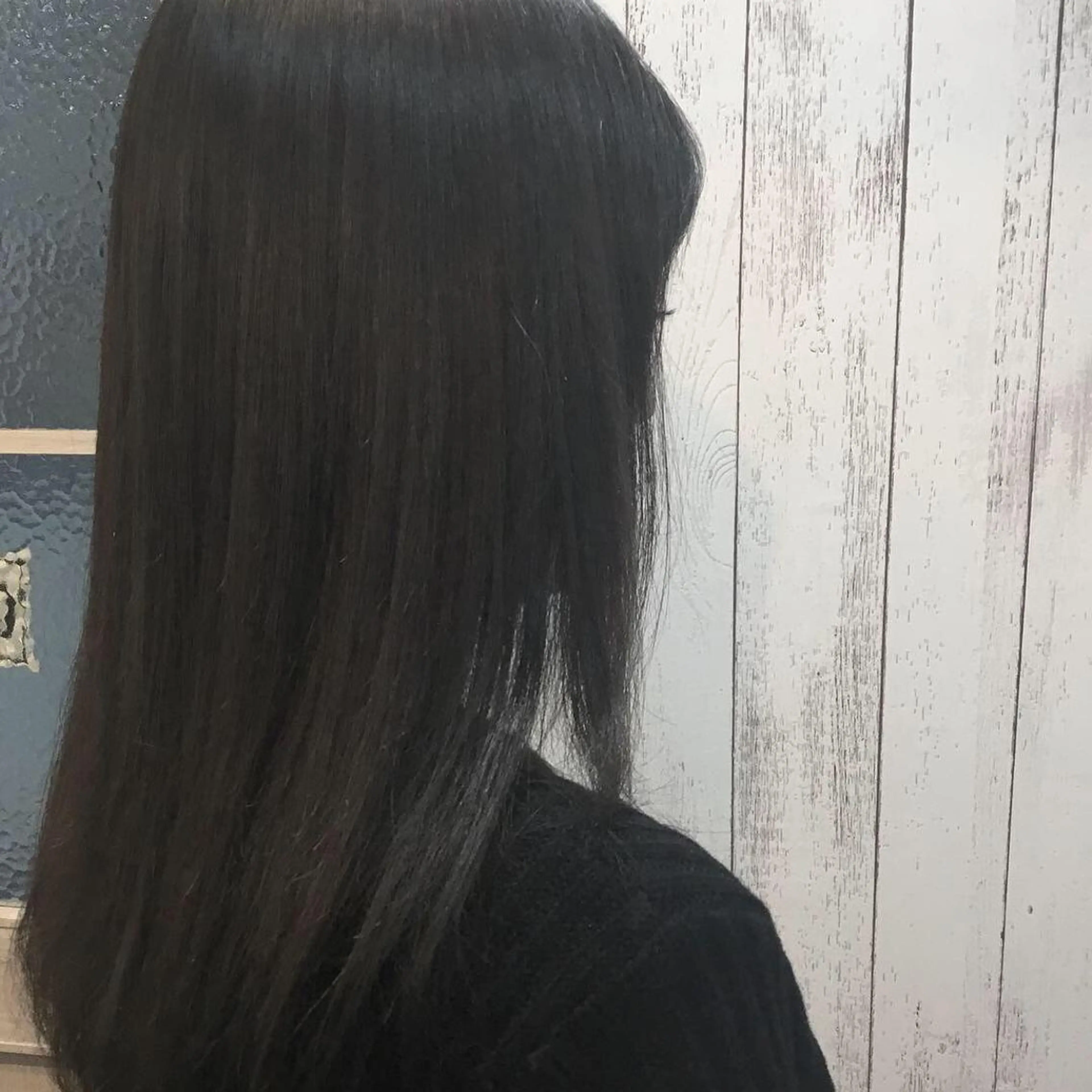 セミロング カラー パーマ 金崎 新吾のヘアスタイル