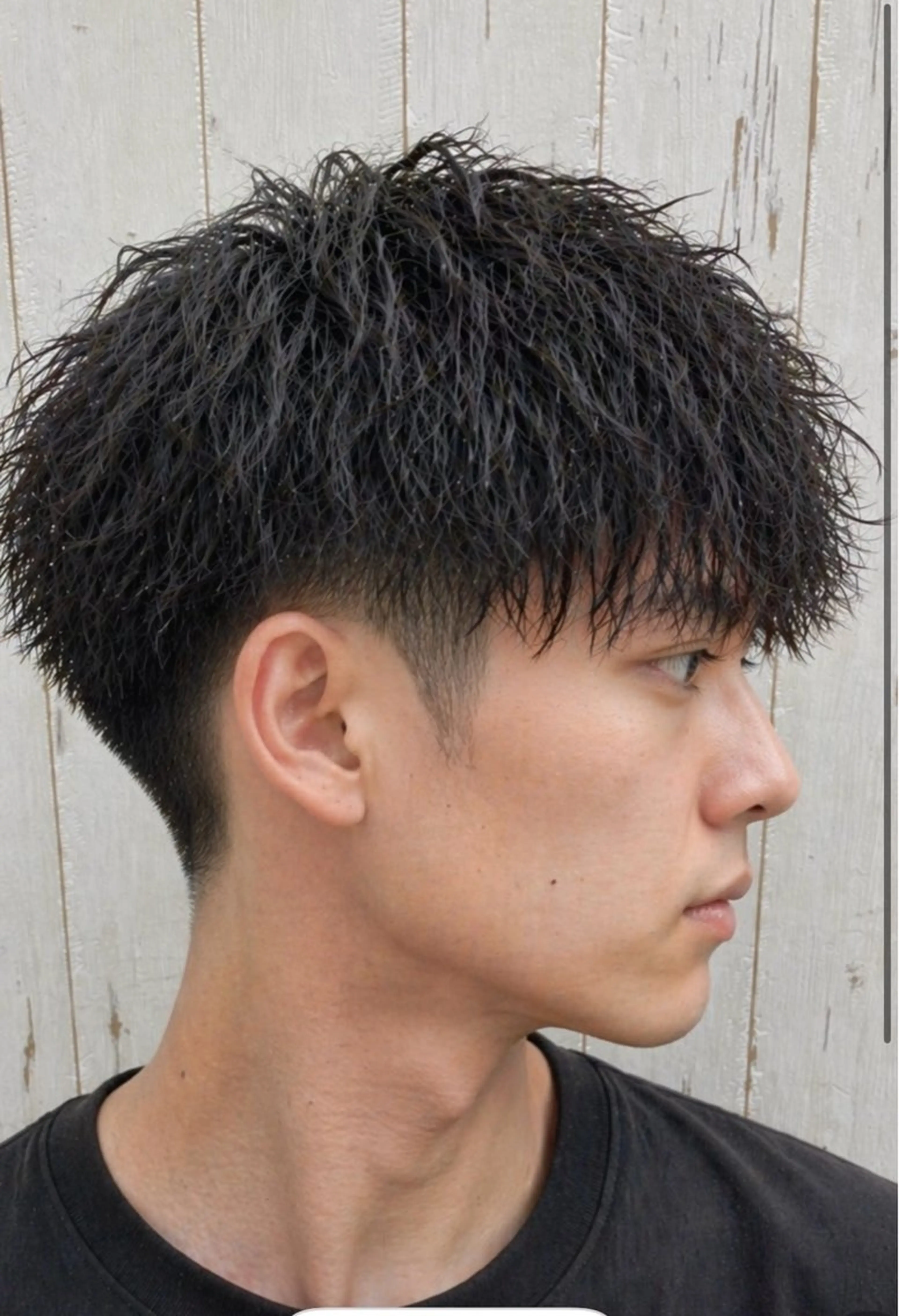 カット＋ツイストパーマ＋トリートメントの写真