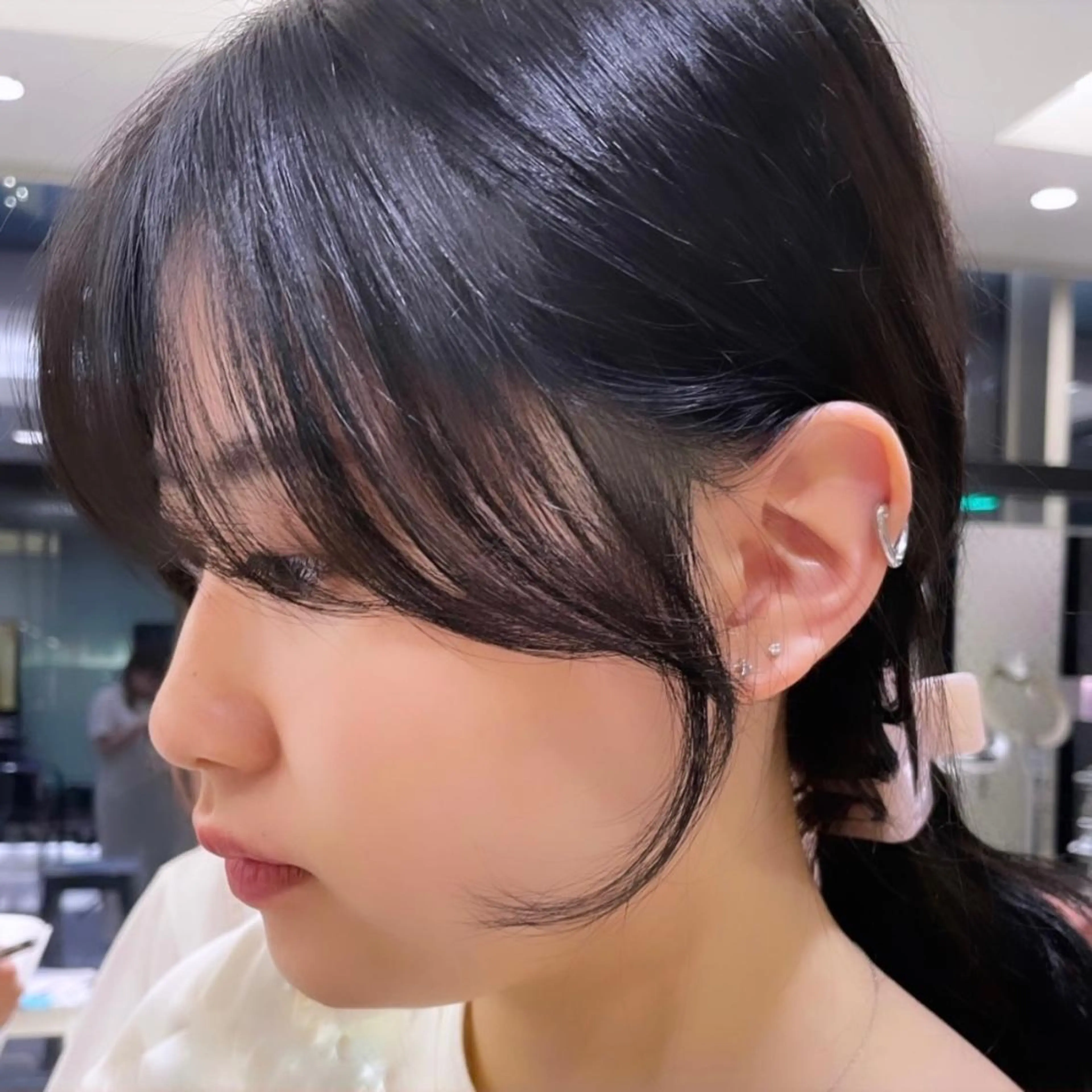 セミロング カット ボブパーマ 🌷ヨシカワハナコのヘアスタイル