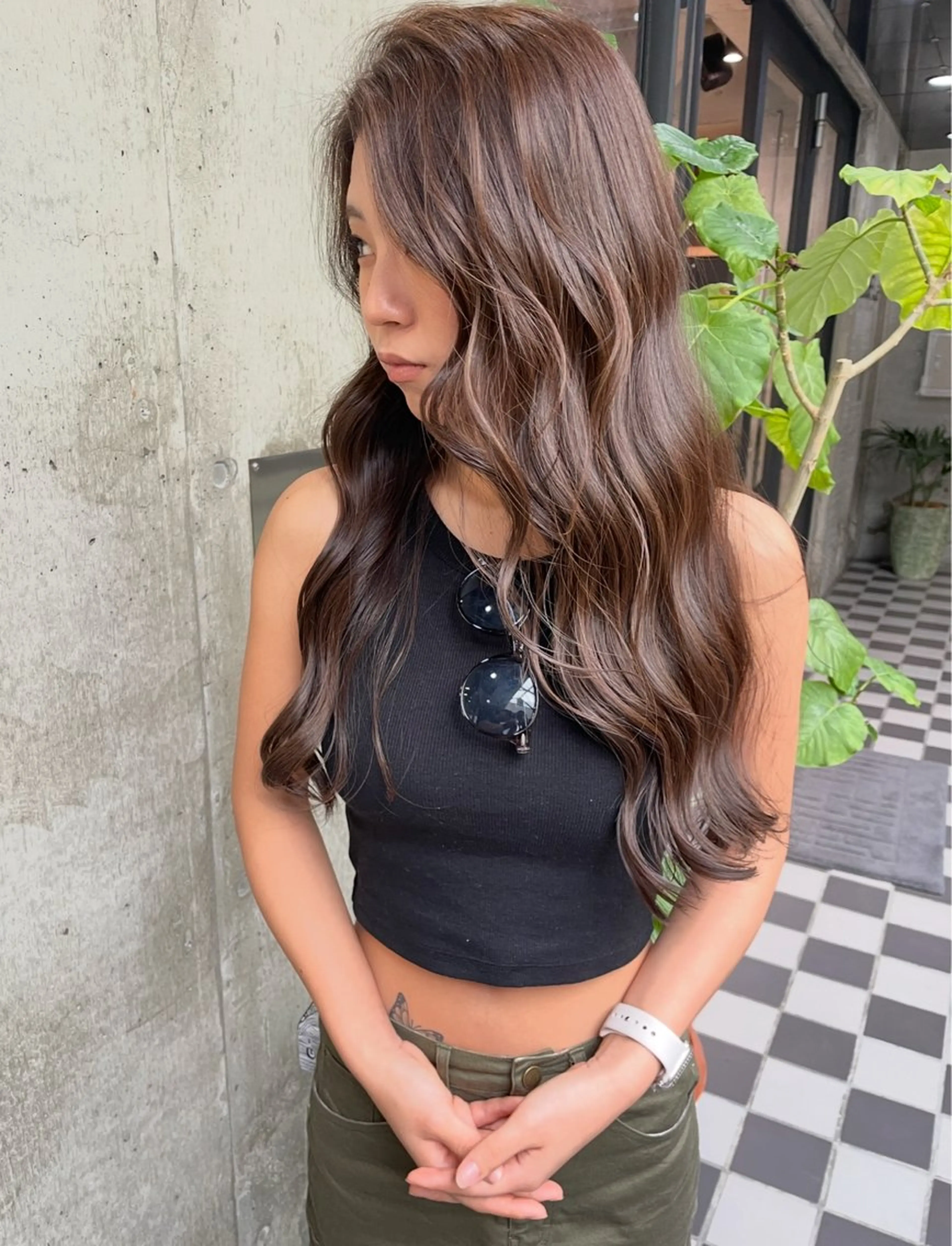 ロング 🌊ハイライト Rizu🌊のヘアスタイル