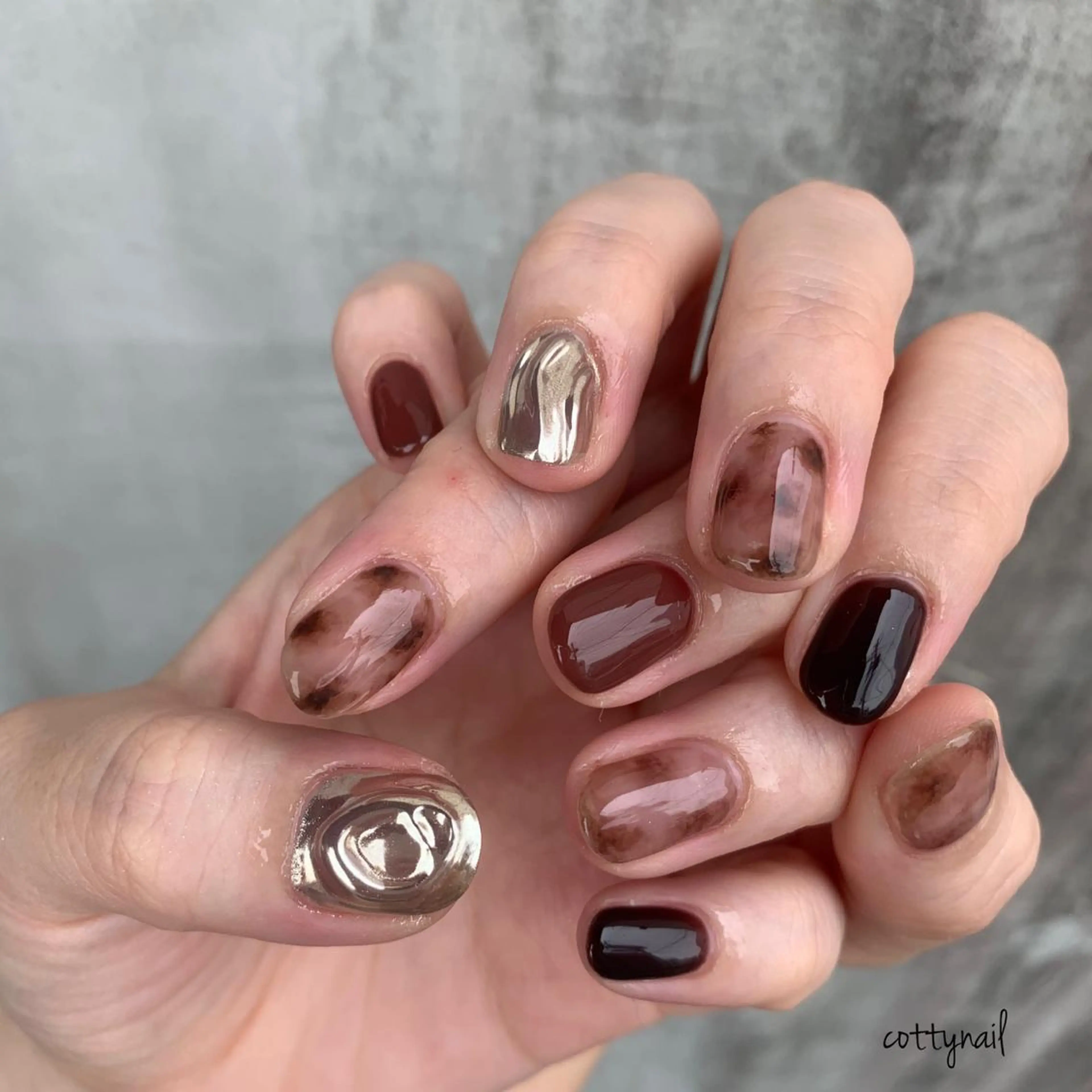 ネイル ジェルネイル ニュアンスネイル ハンドネイル cottynail -miki-のその他イメージ