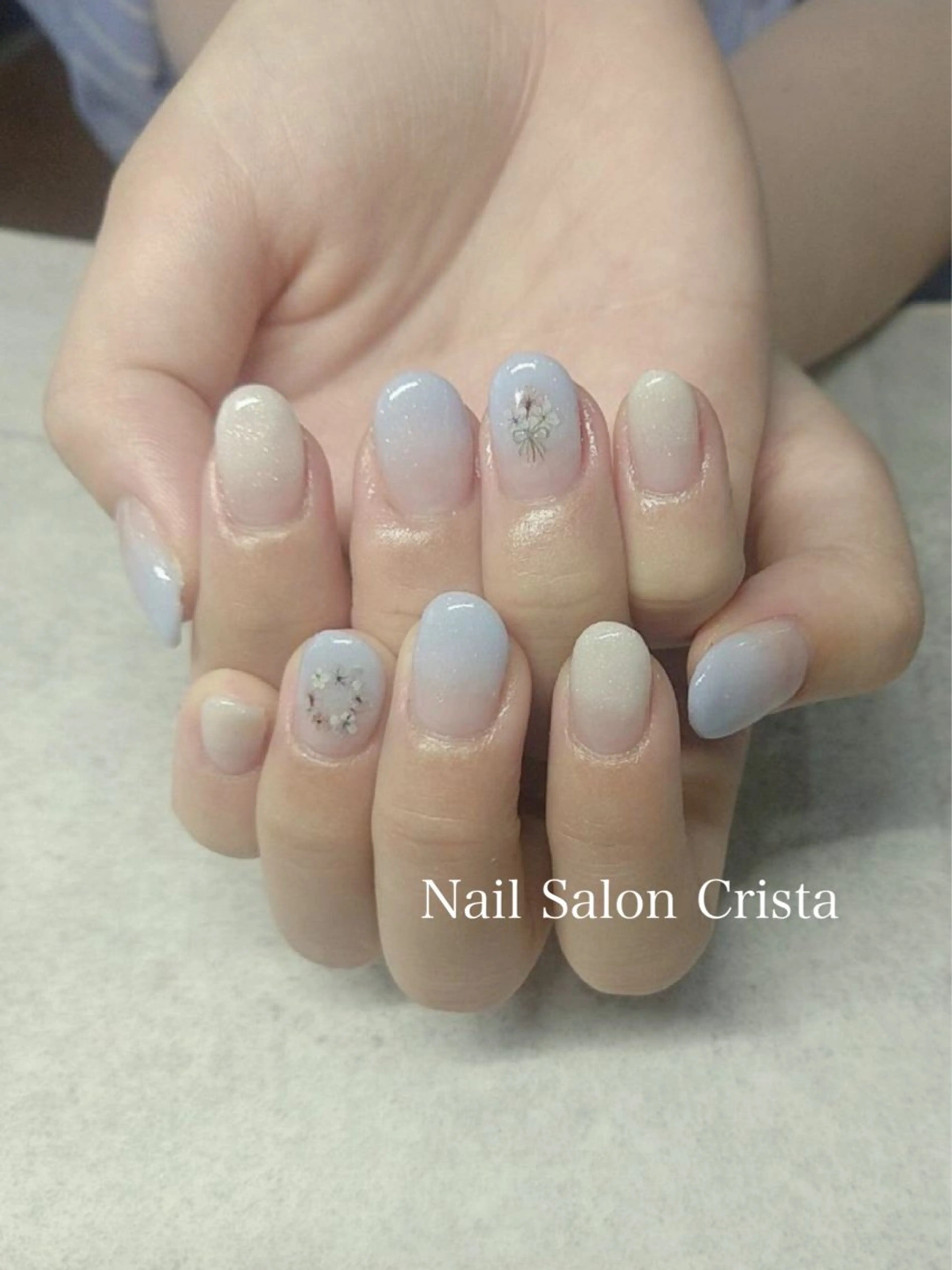 ネイル フットネイル ジェルネイル マグネットネイル オフィスネイル ワンカラーネイル CRISTA所属・CRISTA MOMOのネイルデザイン