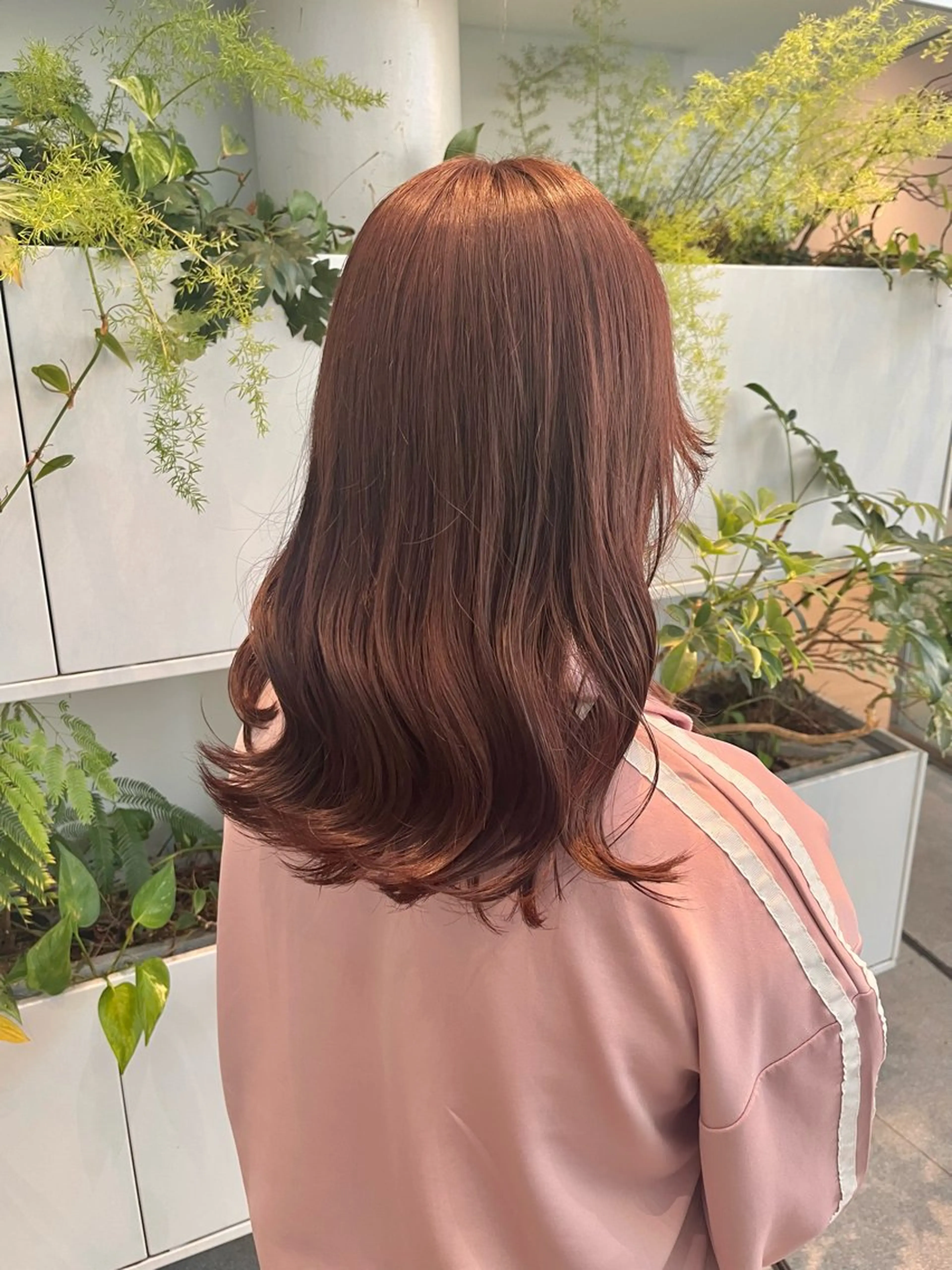 ロング カラー ブラウンカラー ピンクカラー ピンクブラウン くさかみさき🌼暖色 /耳つぼ/オタク🌼のヘアスタイル