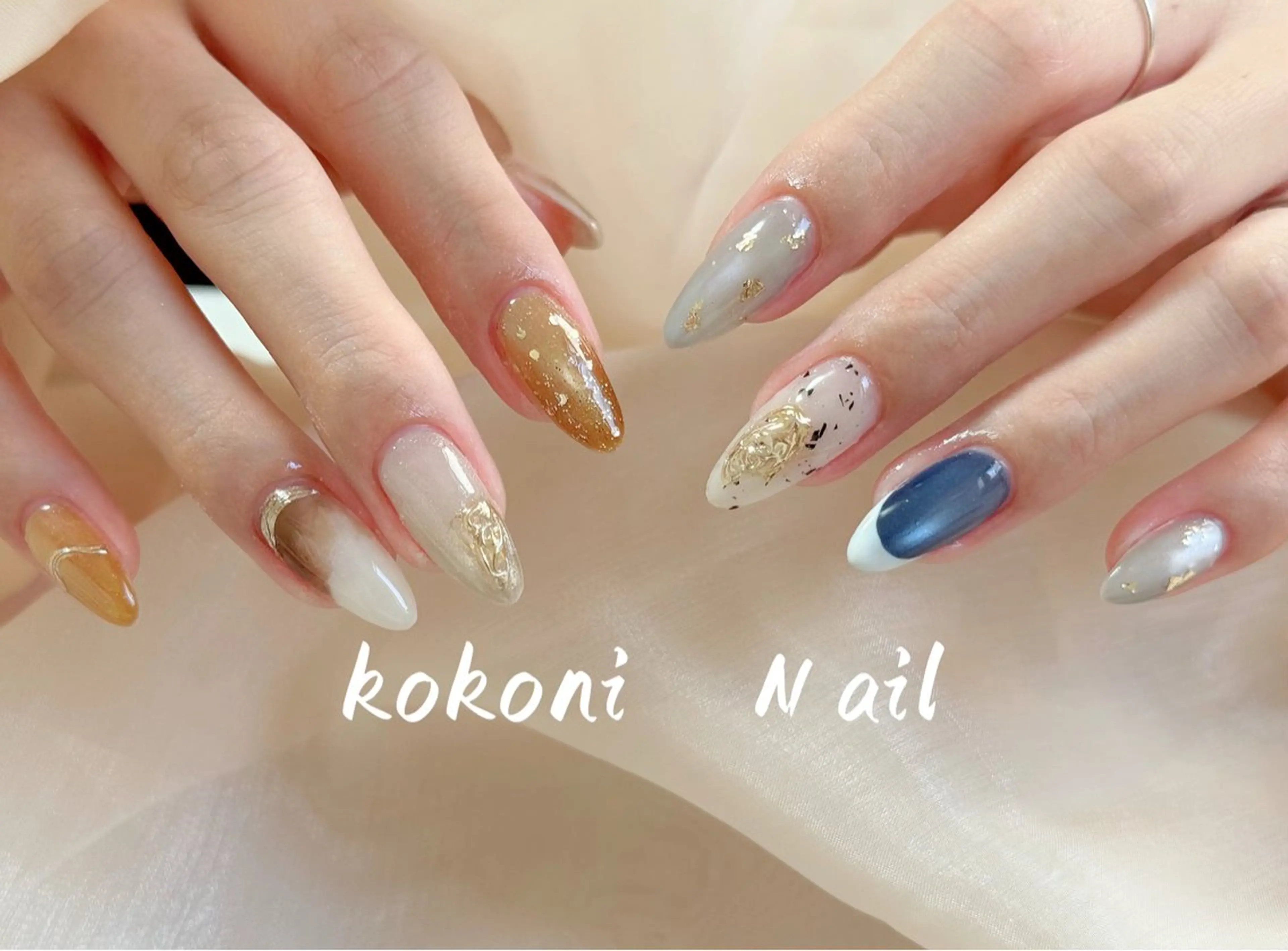 ネイル ハンドネイル ハンドケア 小雨 Nail Studio・168のネイルデザイン