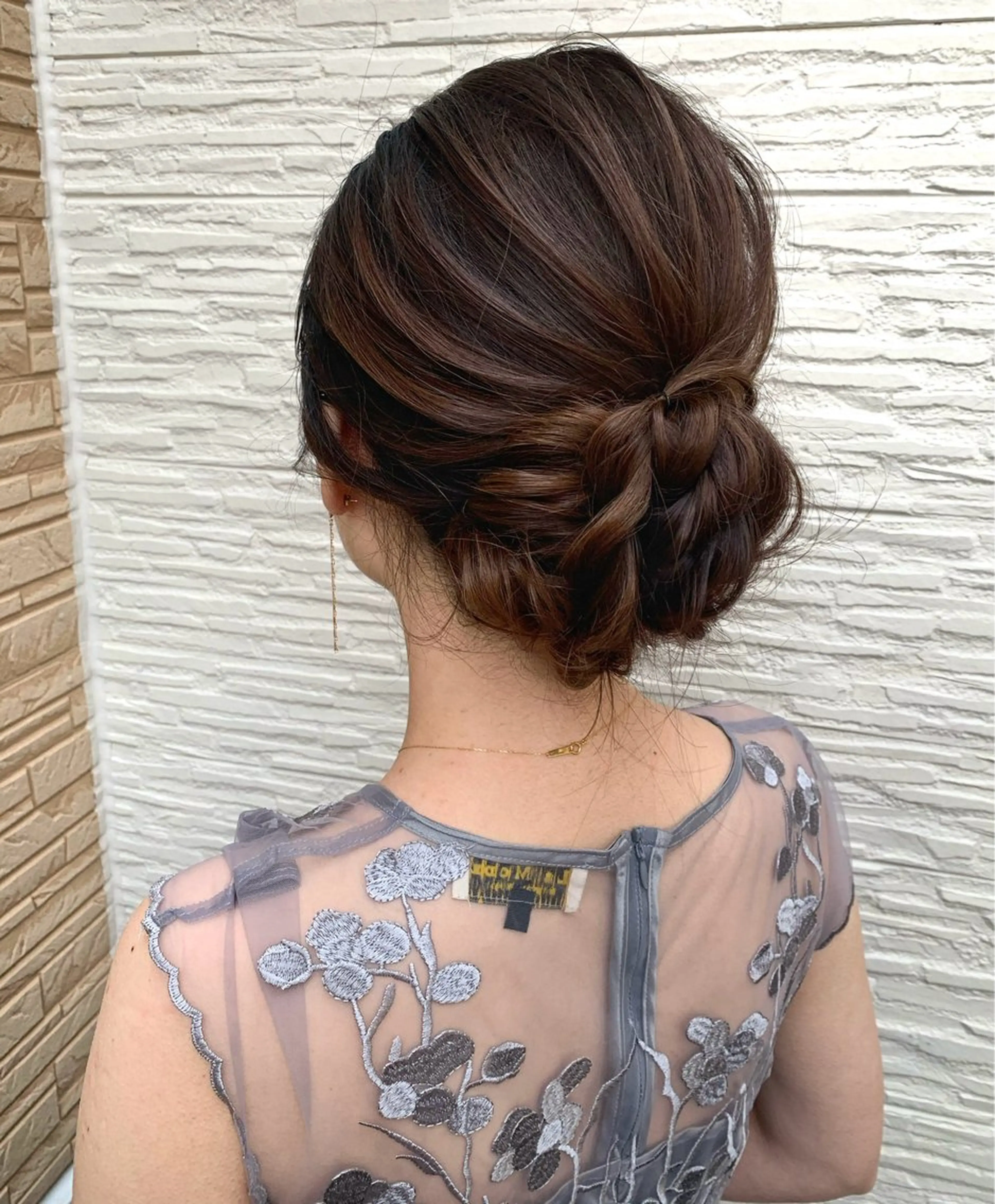 セミロング ヘアアレンジ 【ヘアセット専門】 ヘアメイクＭＡＮＡのヘアスタイル