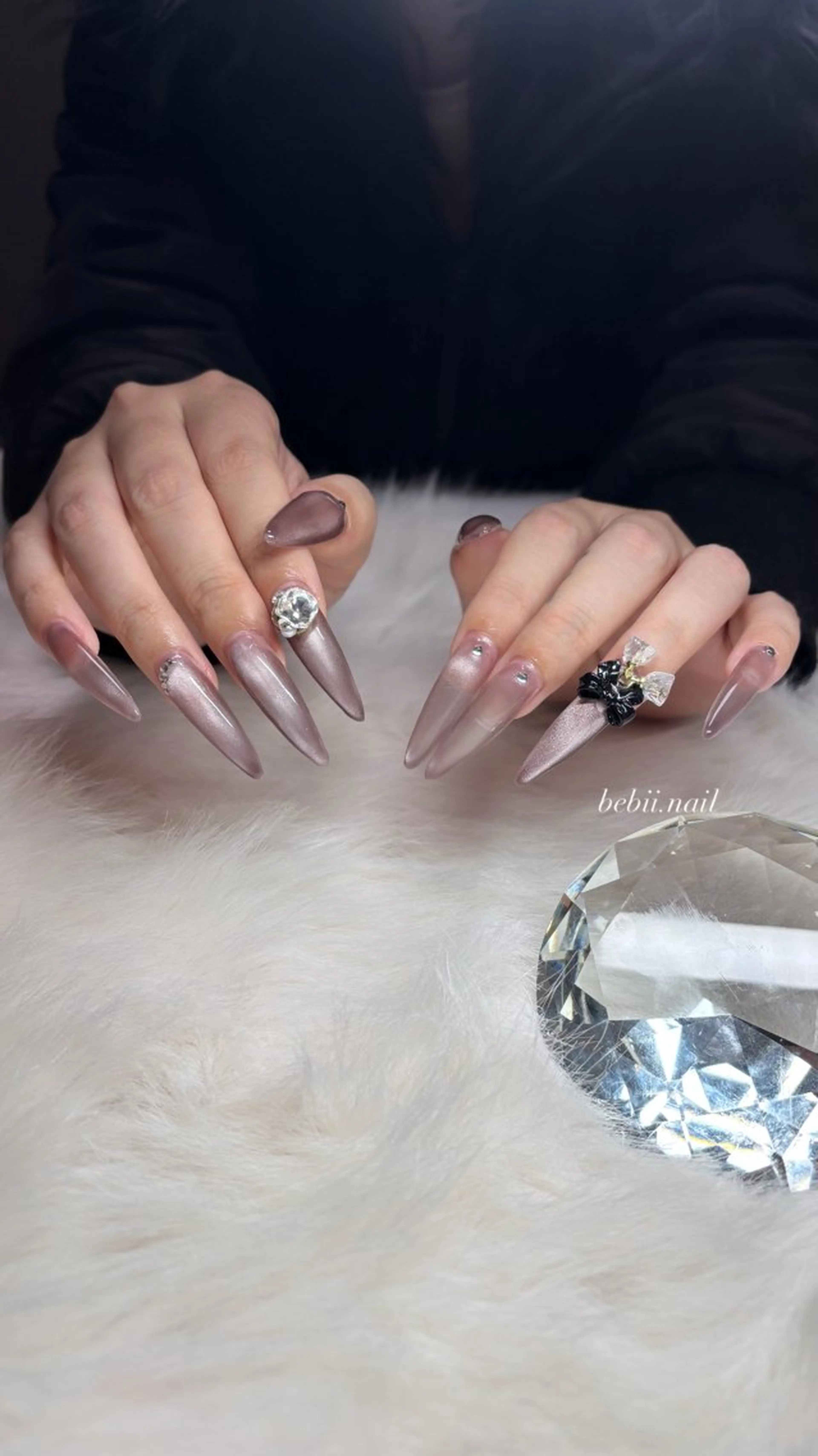 ネイル ハンドネイル bebii nail /ﾜﾝﾎﾝ/ｷﾞｬﾙのネイルデザイン