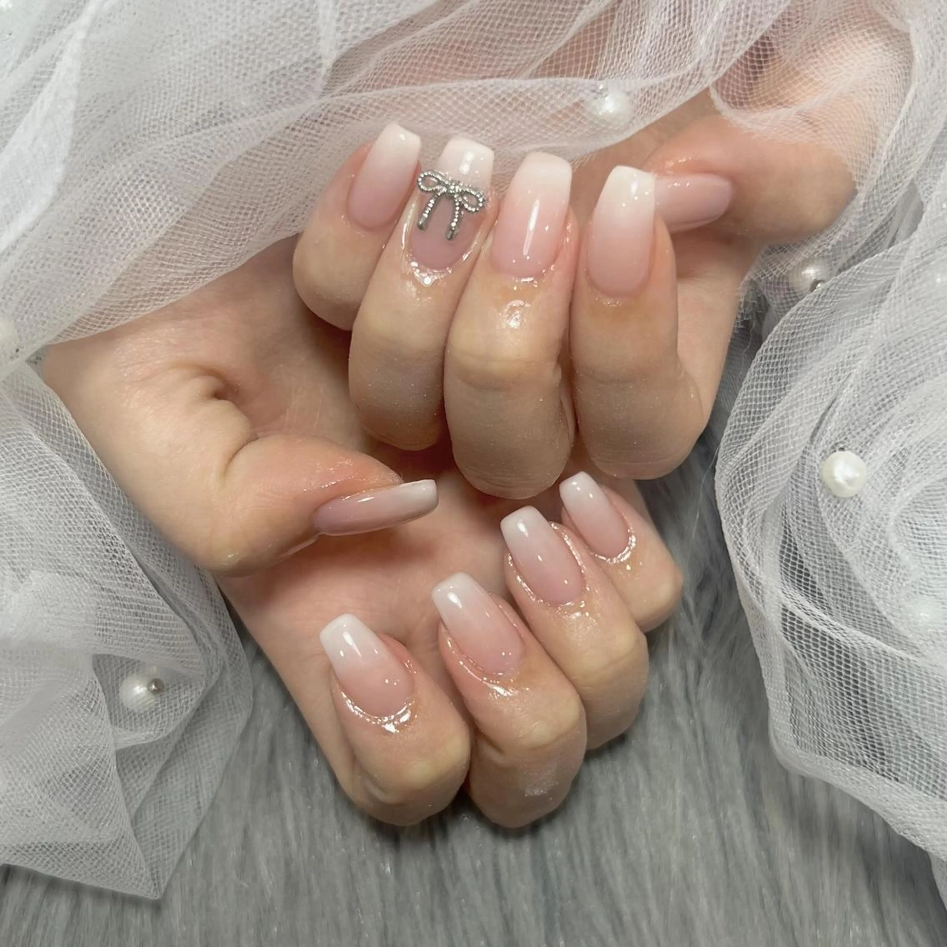 全員オフ込み🩵ワンカラーベースカラーグラデーションの写真