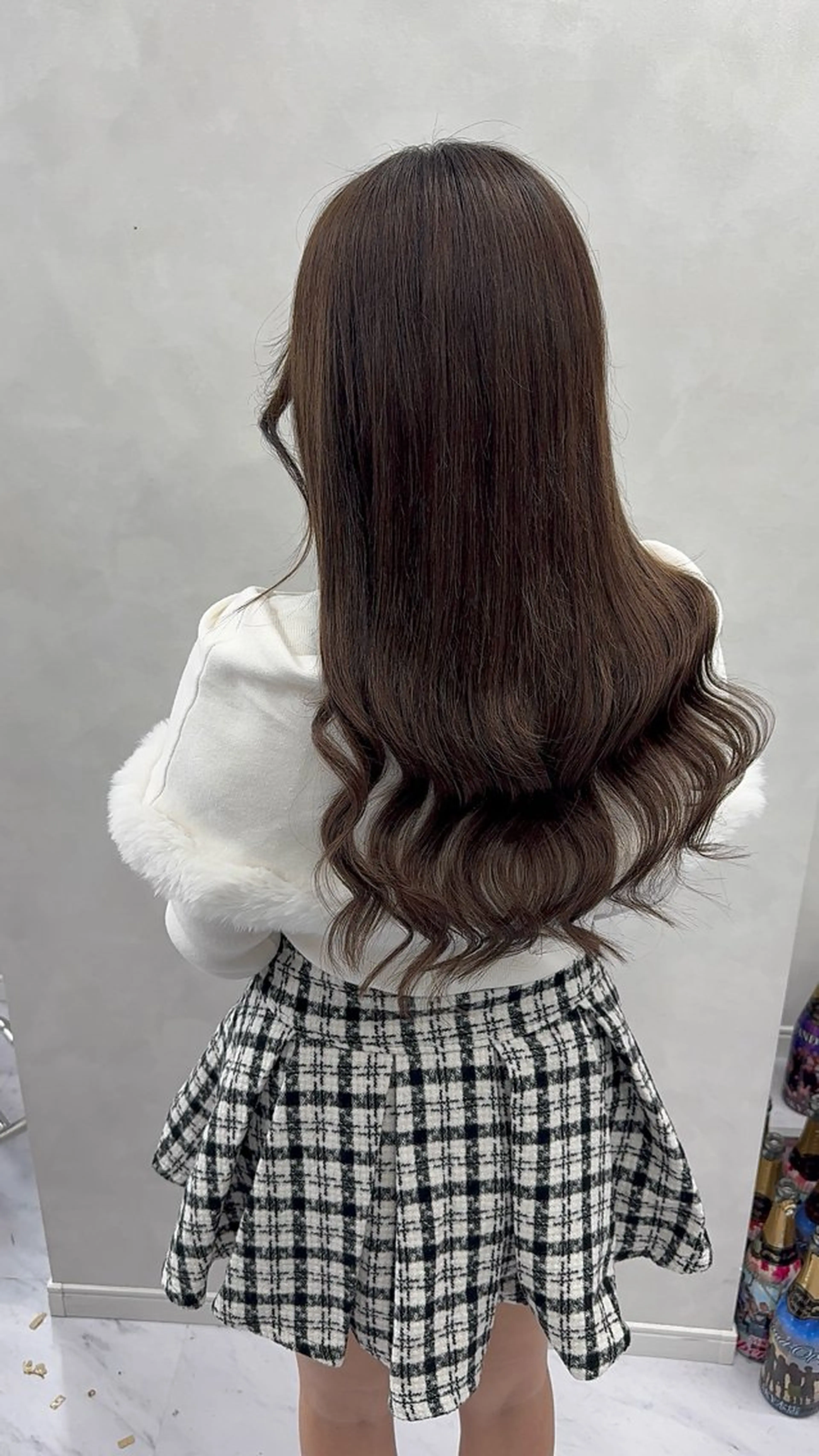 セミロング カラー ヘアアレンジ 🔥ハイトーンカラー ギャルNAOKI🔥のヘアスタイル