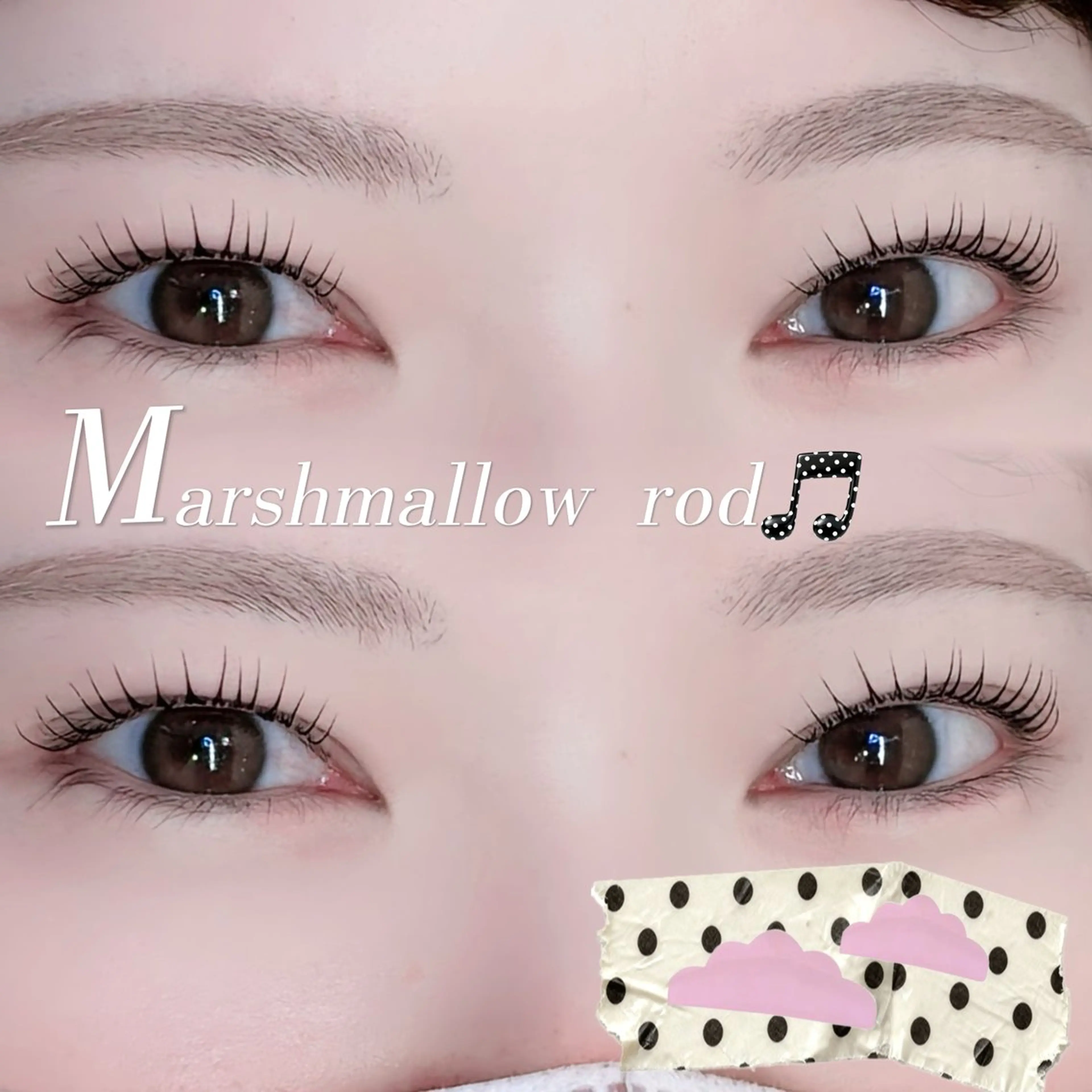 マツエク・マツパ マツパ cocoru 💓 悉知のマツエク・マツパデザイン