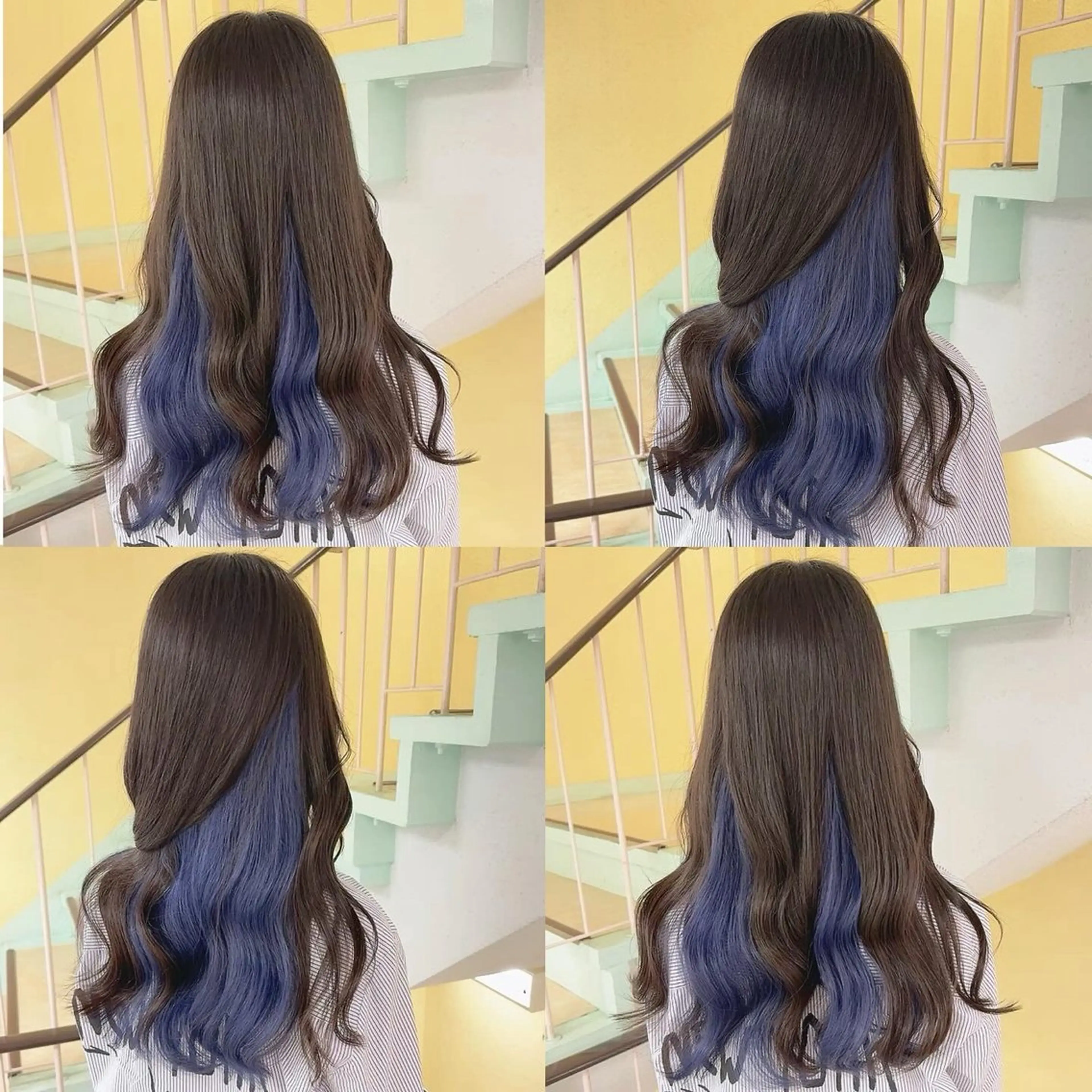 カラー ブリーチ ヘアカラー トリートメント 渋谷:インナーカラー ／🍒エリカ🍒のヘアスタイル