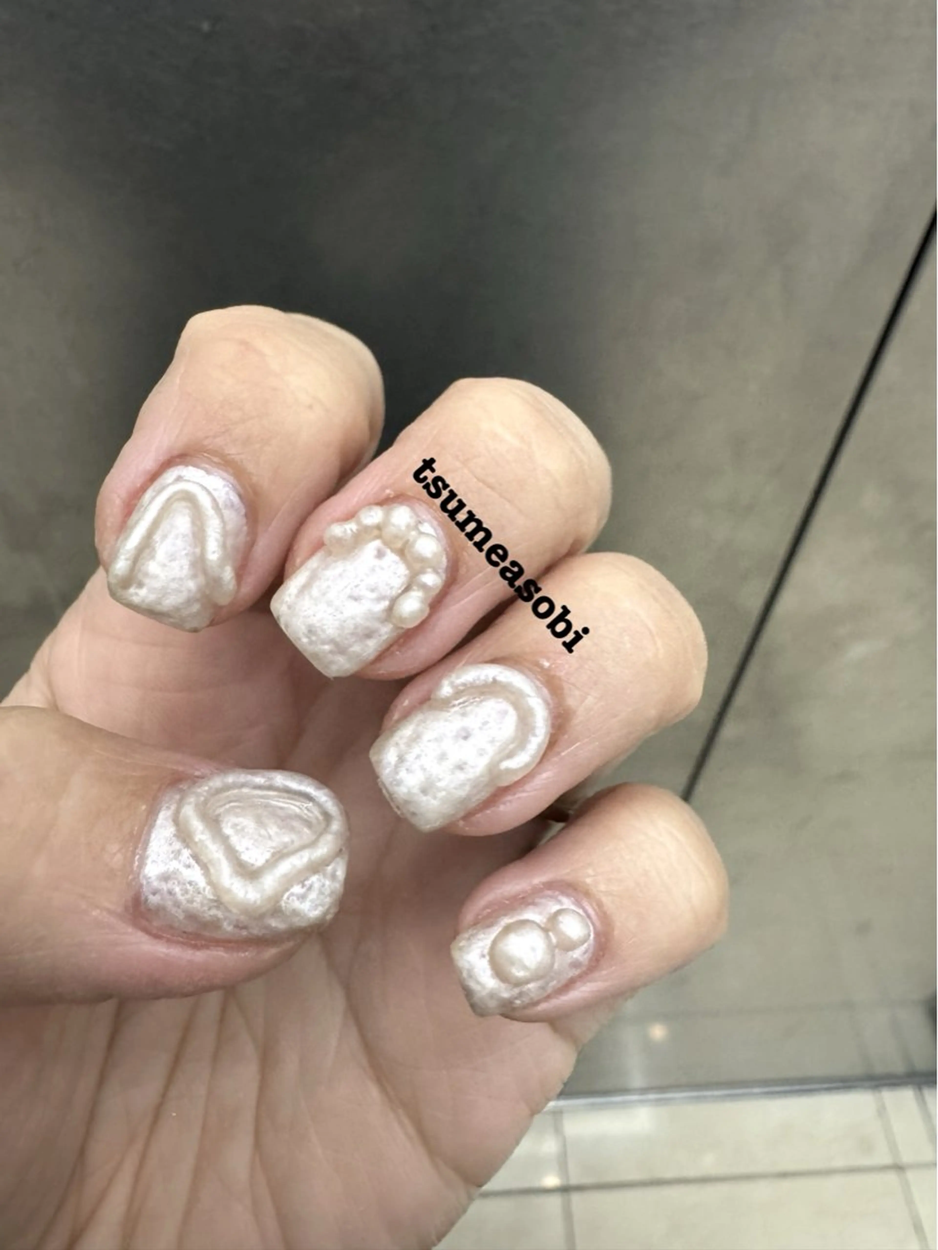 ネイル アートネイル ジェルネイル ハンドネイル tsumeasobi 🪬macoのネイルデザイン