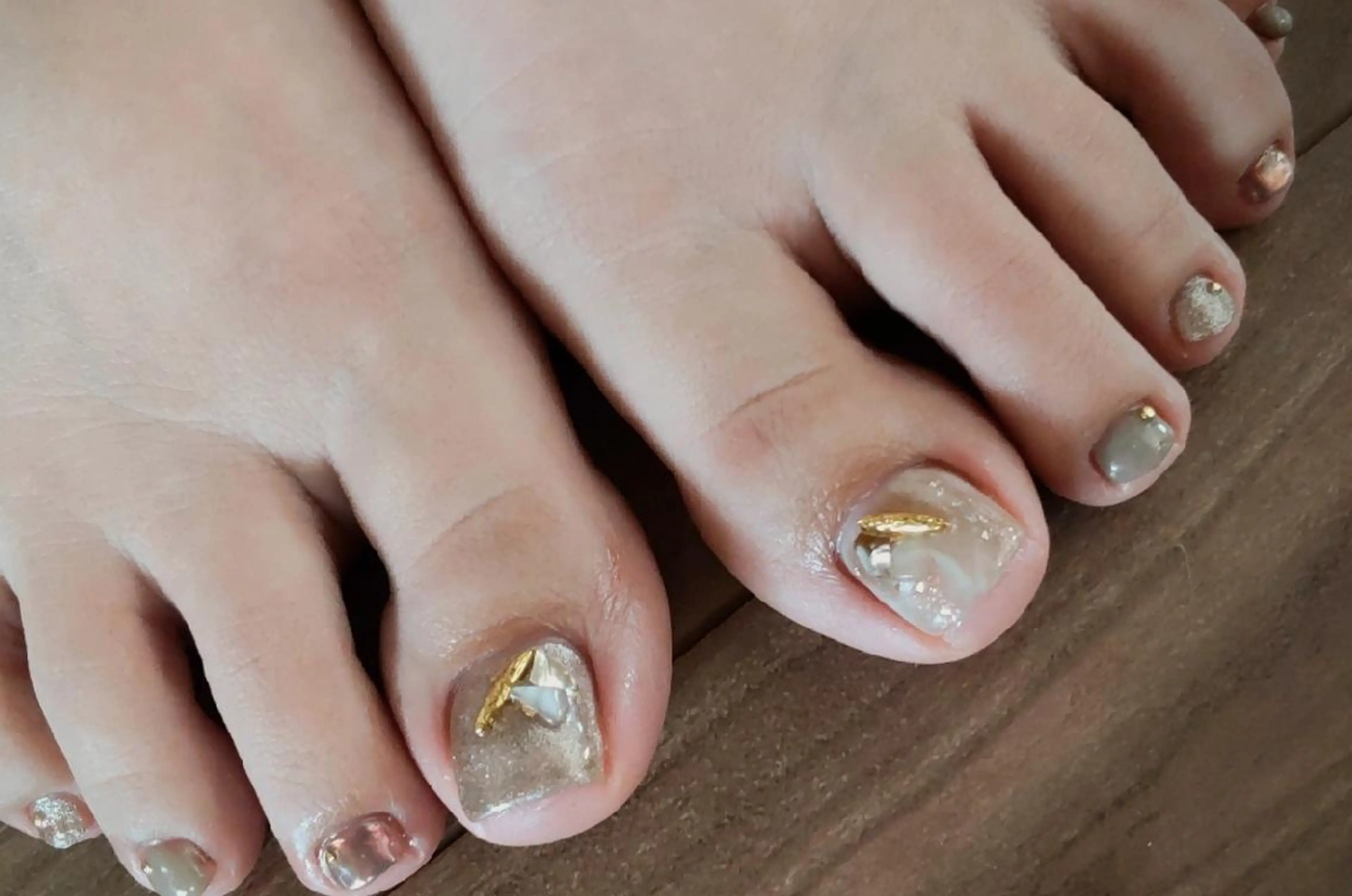 ネイル 大理石ネイル(マーブル) infinity skyのネイルデザイン