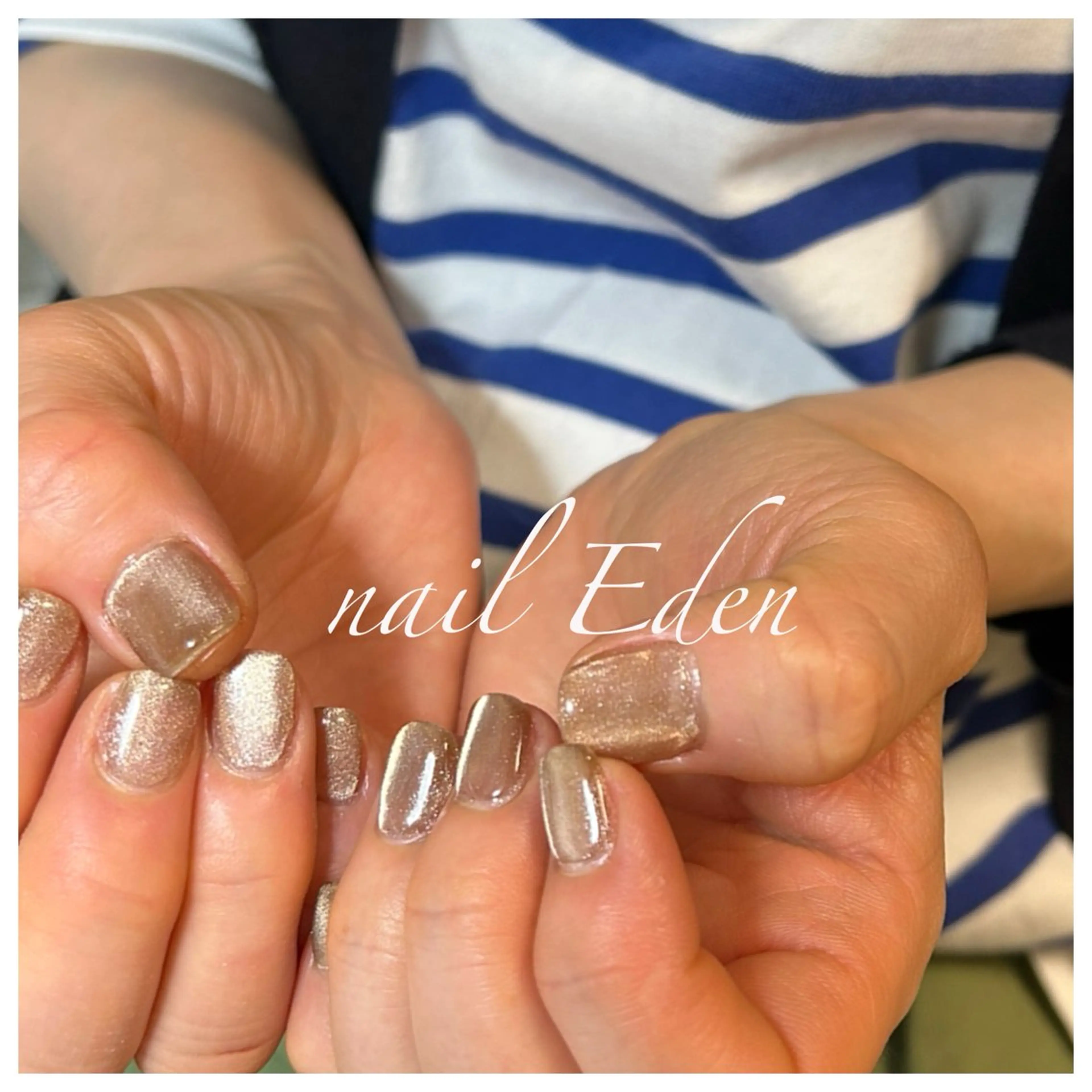 ネイル マグネットネイル Eden ♾️のネイルデザイン