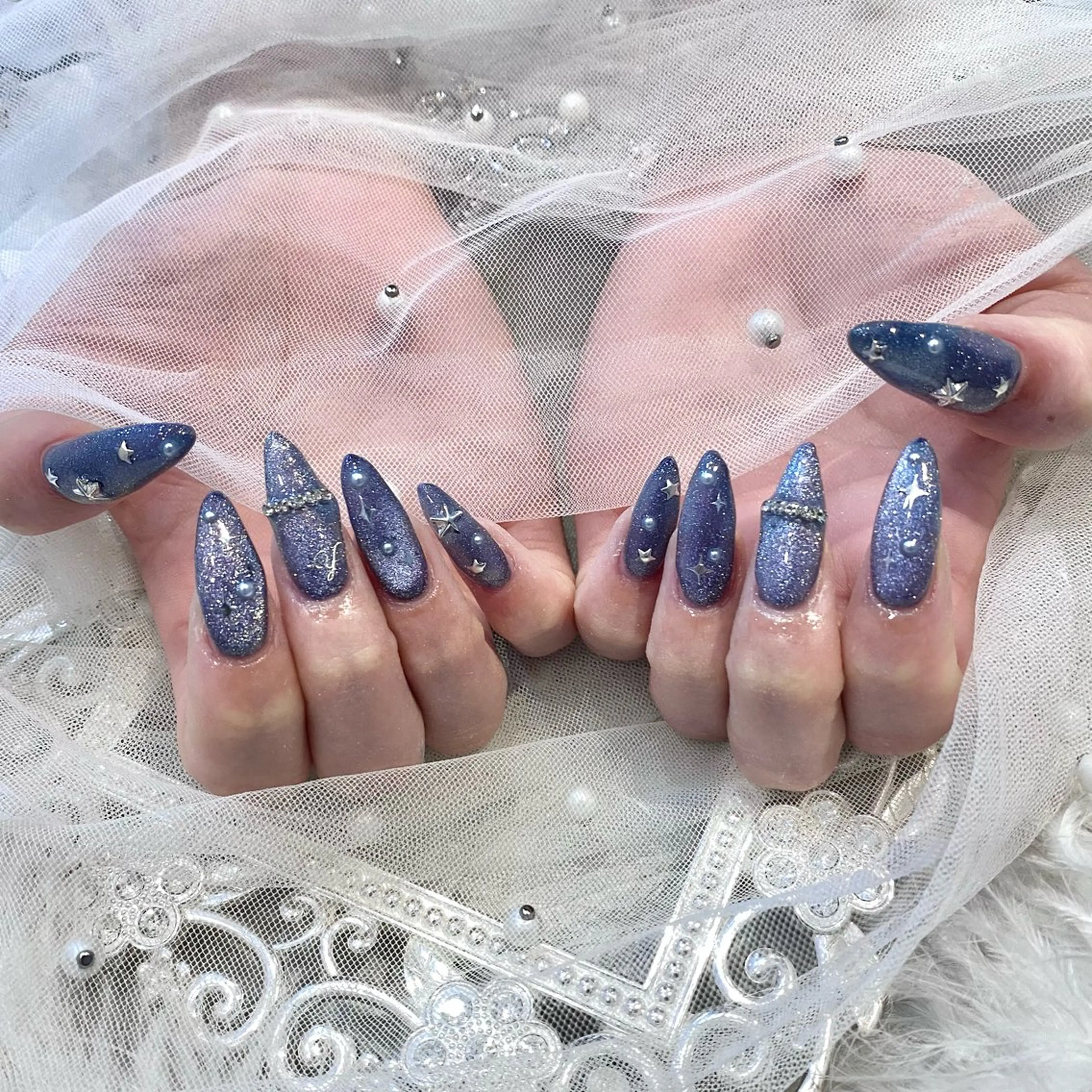 ネイル ハンドネイル Yveil 心斎橋店 hirokoのネイルデザイン