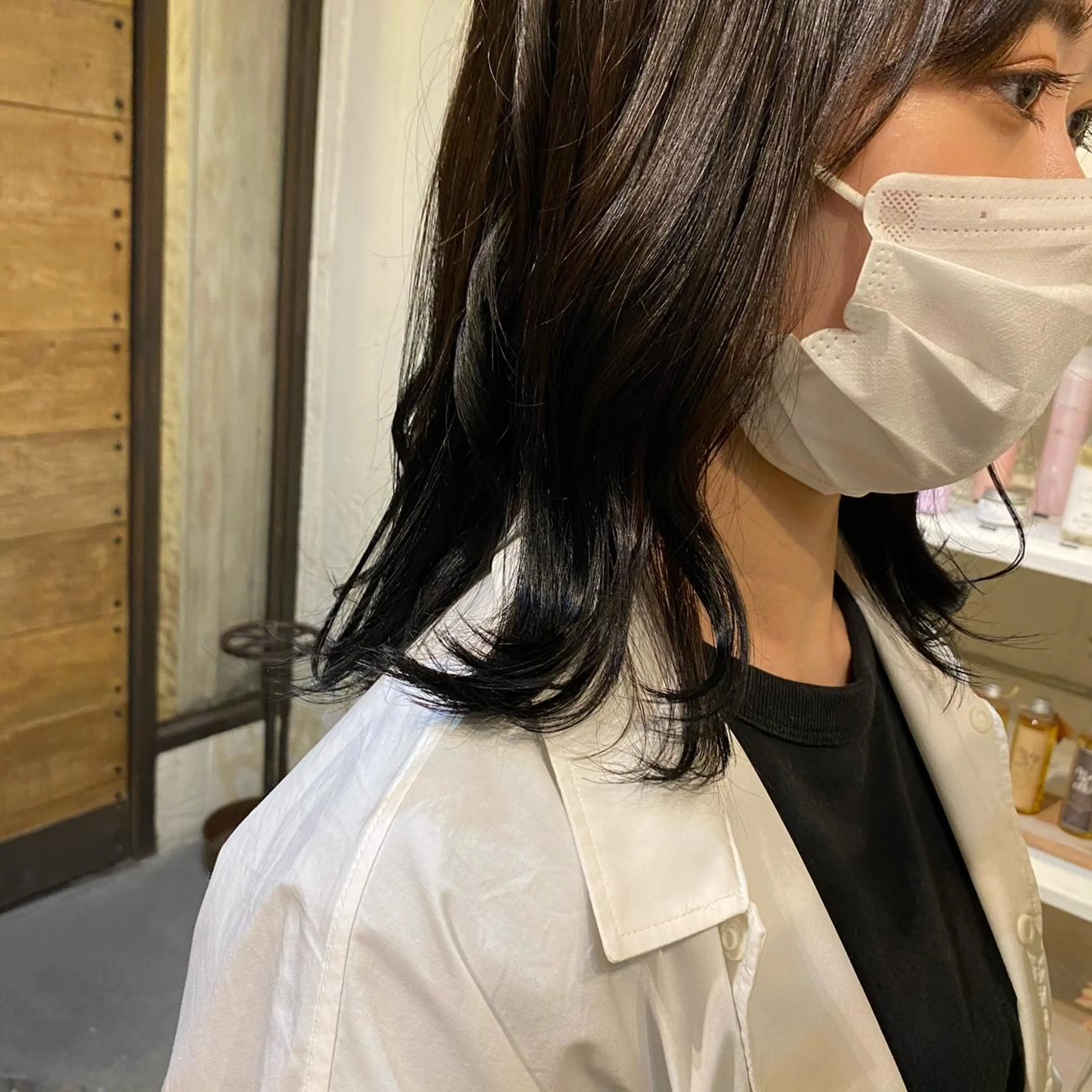 ミディアム 谷九/天王寺/上本町 ショート/ボブ/北川のヘアスタイル