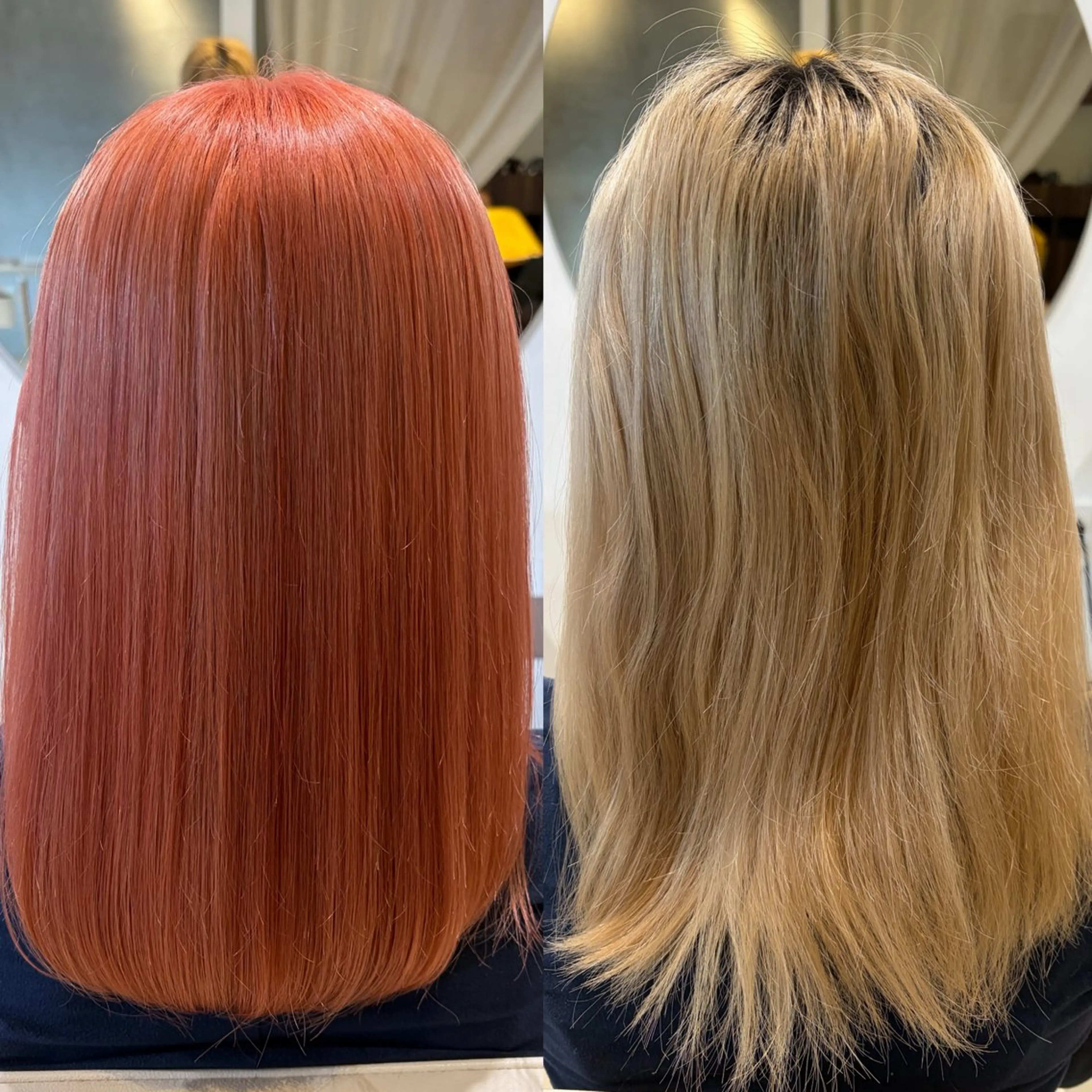 ミディアム カラー 山下 阿雅のヘアスタイル