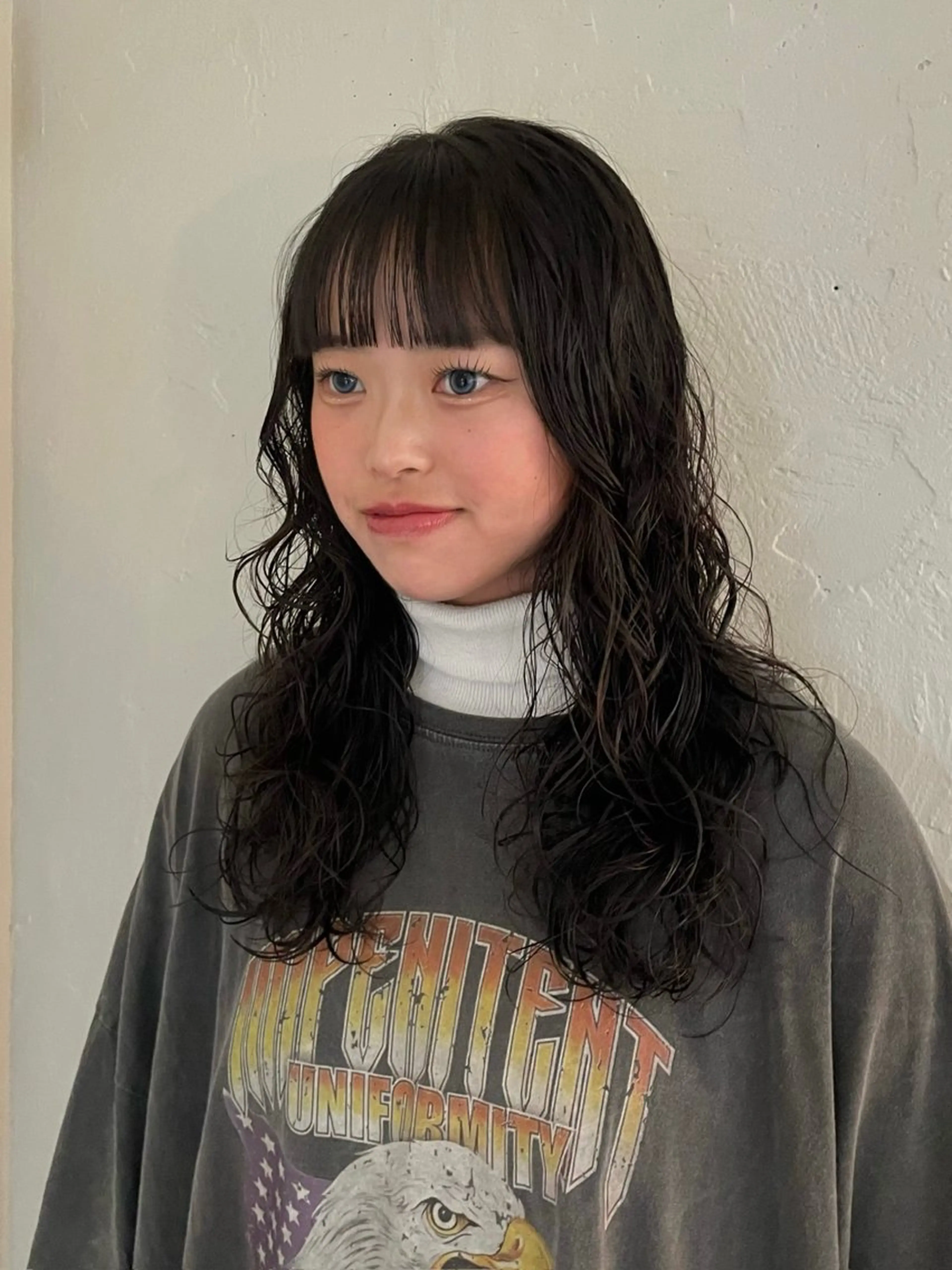ロング パーマ スパイラルパーマ パーマ ﾁｶｼﾂ.ｾﾞﾝ/ ﾌｳｶのヘアスタイル