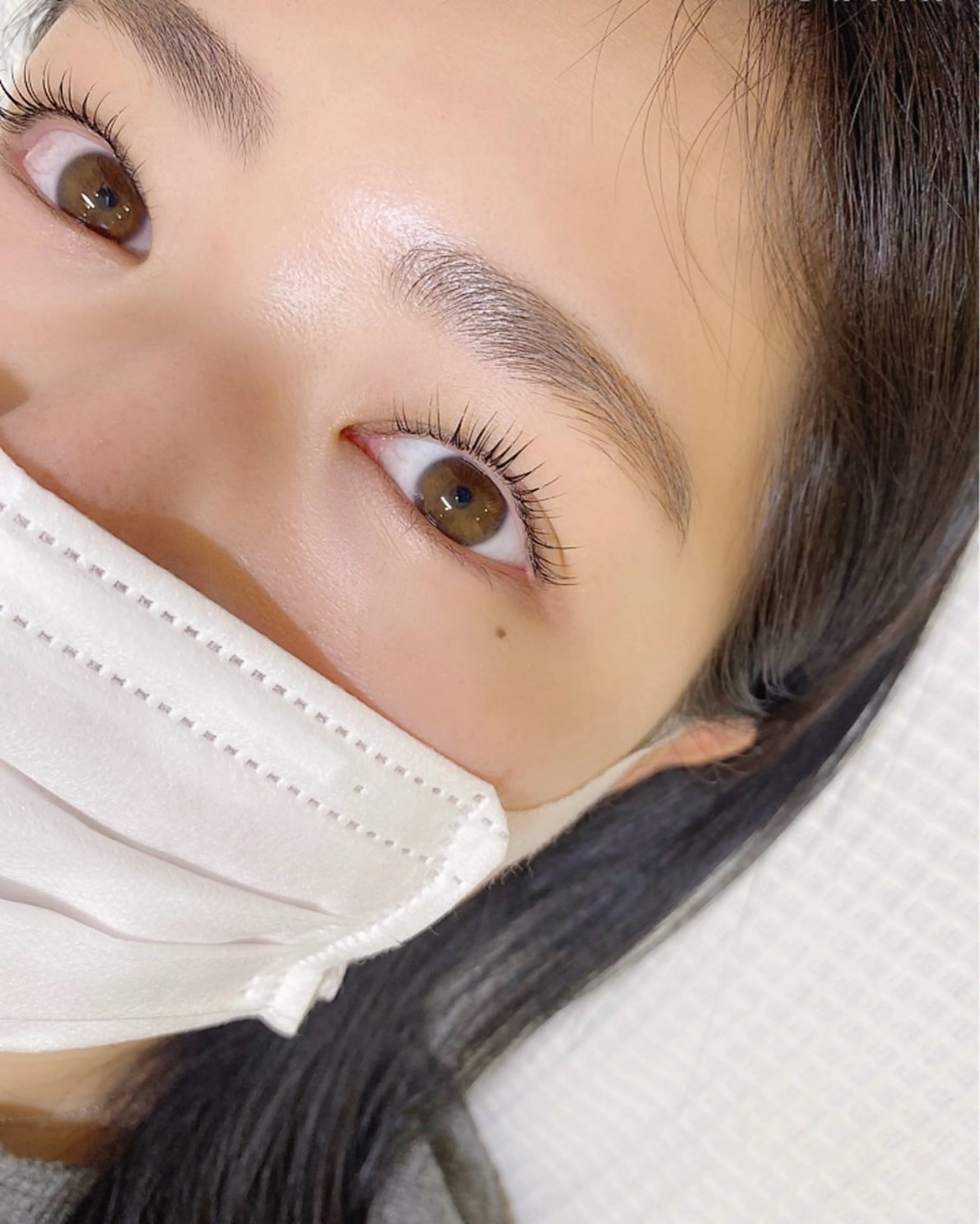 【撮影モデル】アイブロウスタイリング（眉パーマなし）⚠️ブリーチ毛NG/4週以上自己処理してない方/補足説明ご確認下さいの写真