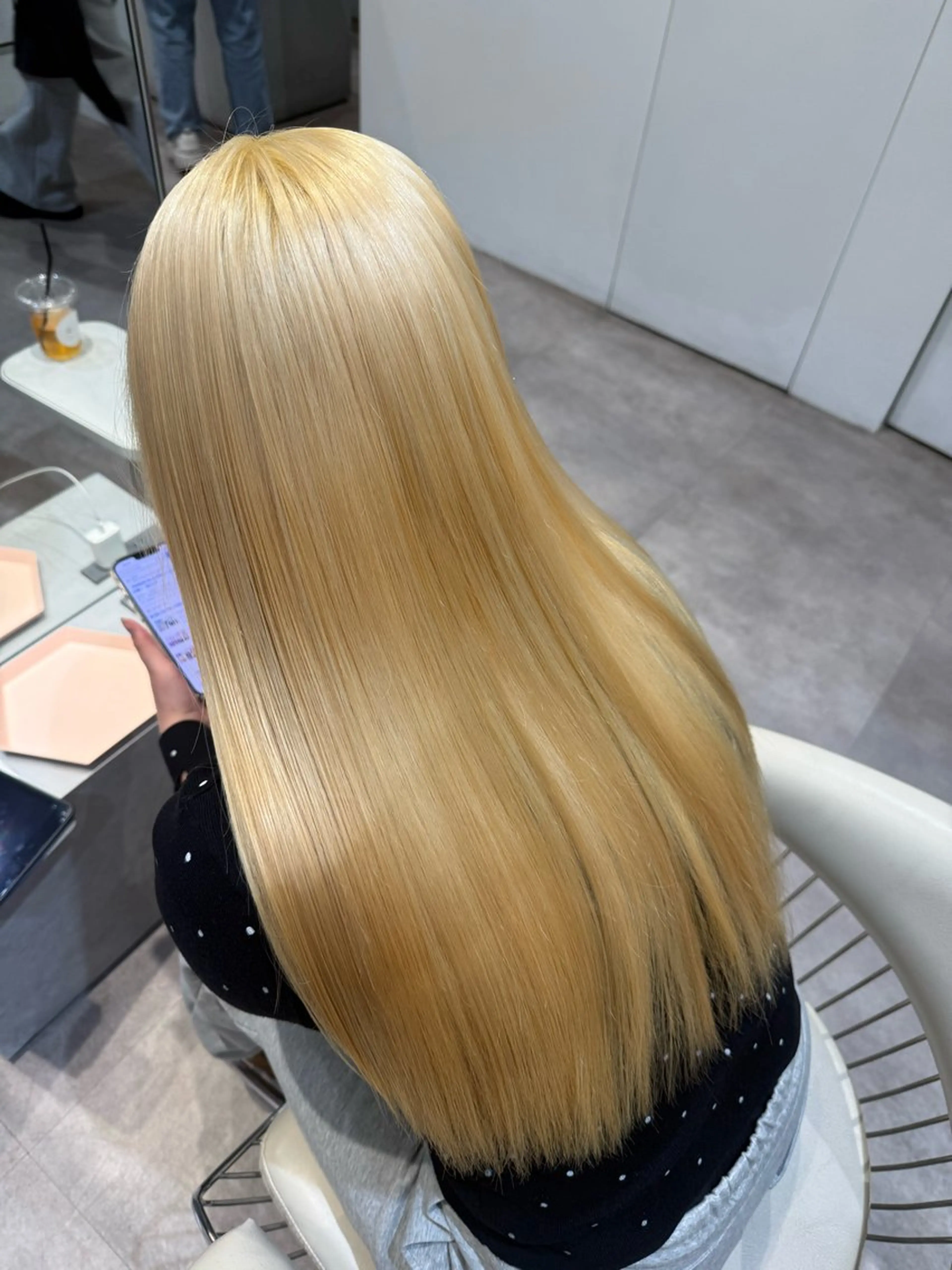 ロング カラー ブリーチ ブロンド ケアブリーチ 透明感カラー ハイトーンカラー カット ヘアカラー 💎透明感カラー特化 💎TAISEIのヘアスタイル