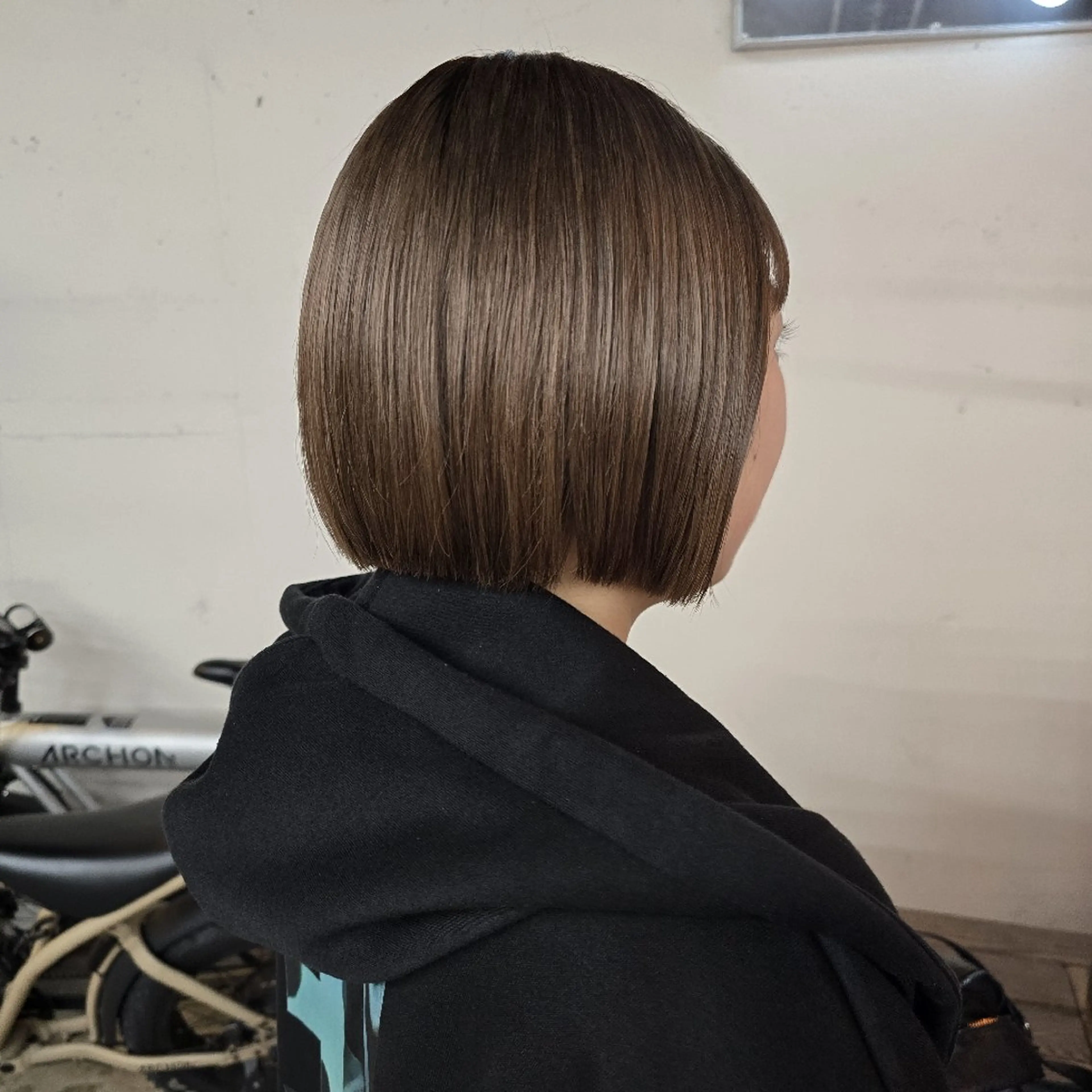 ショート カラー ヘアカラー トリートメント ハヤシ マユ ✂ 府中美容室のヘアスタイル