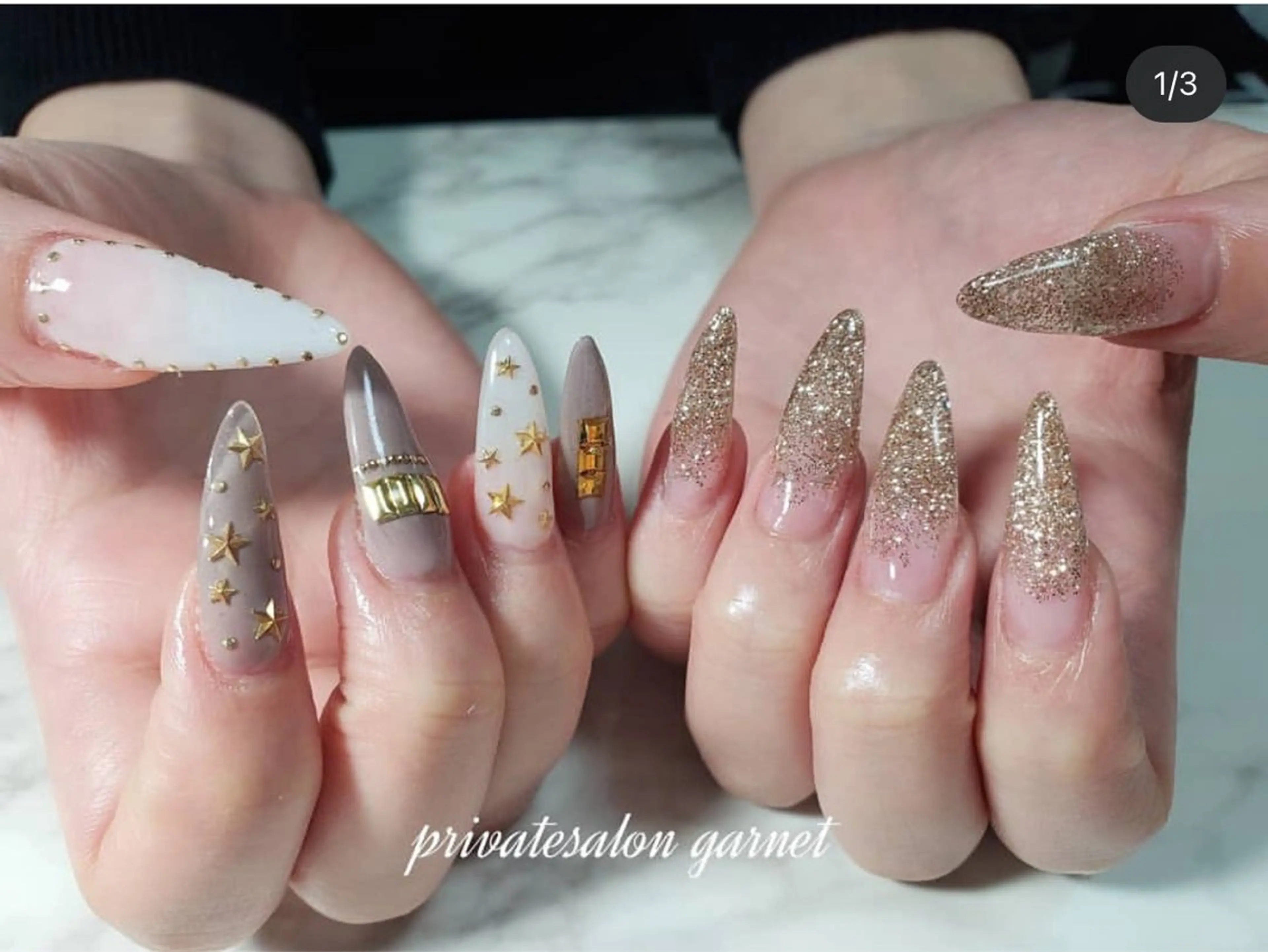 ネイル ハンドネイル Garnet nailのネイルデザイン