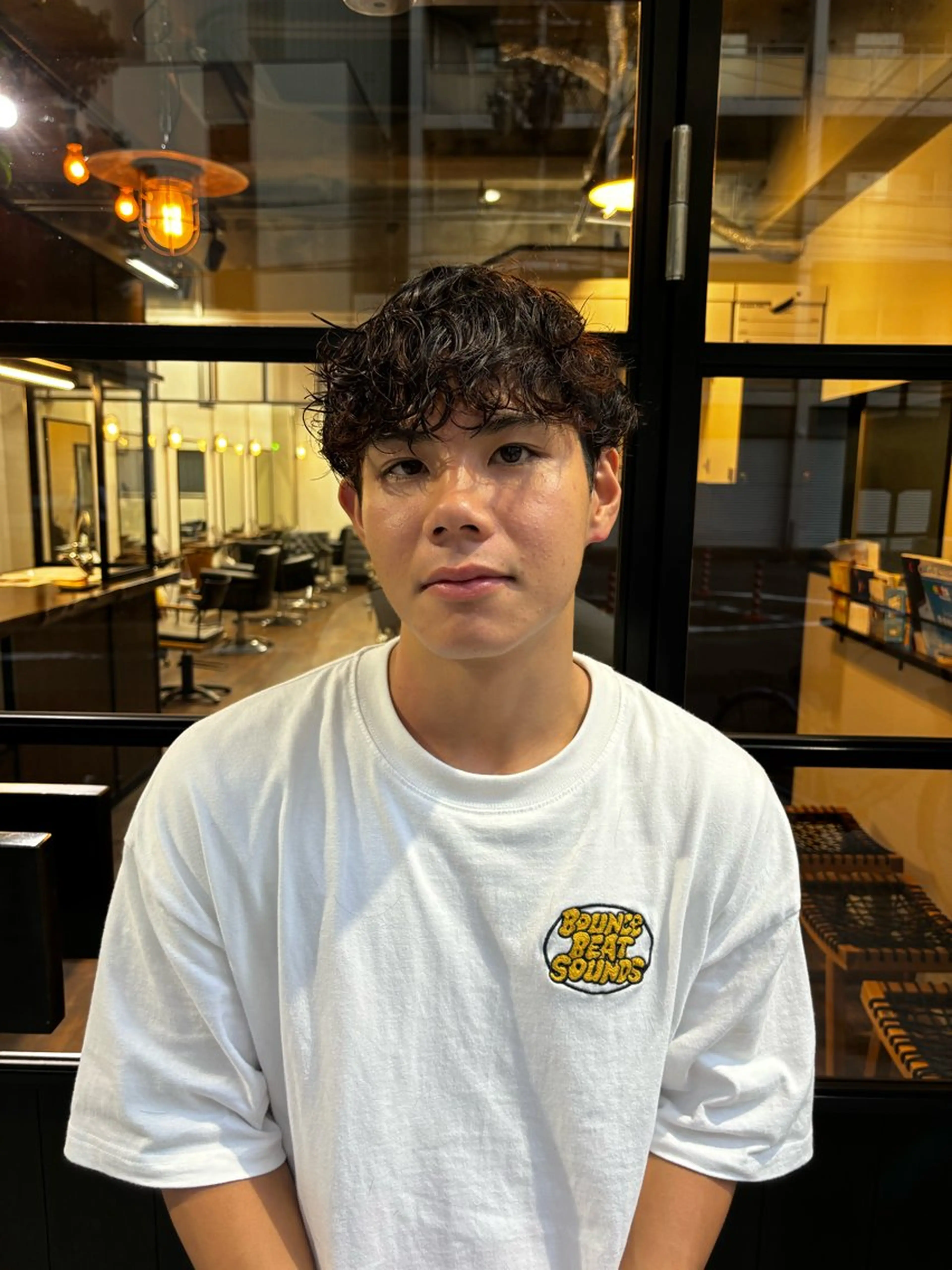 ショート パーマ カット パーマ 井本 早紀のヘアスタイル